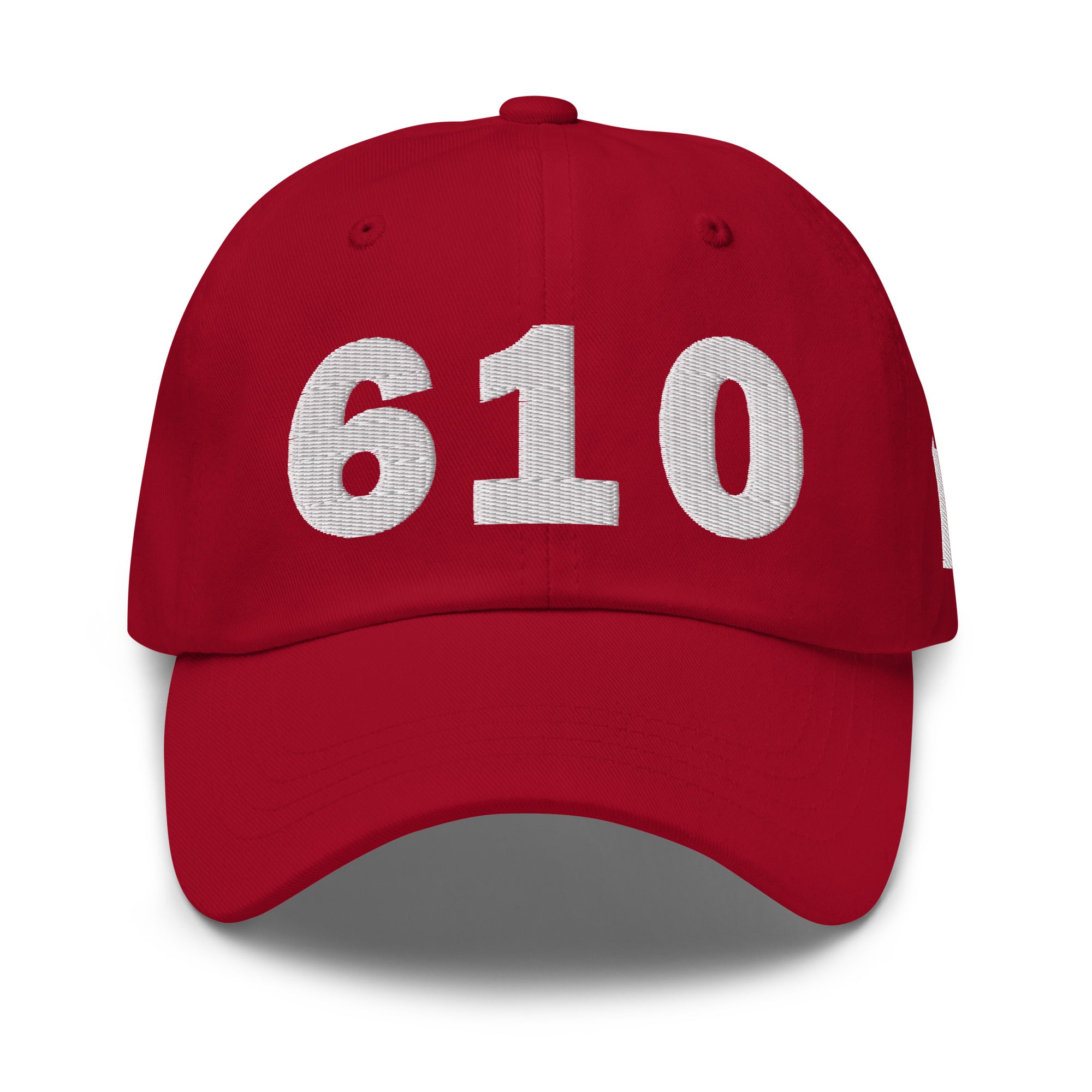 610 Area Code Dad Hat