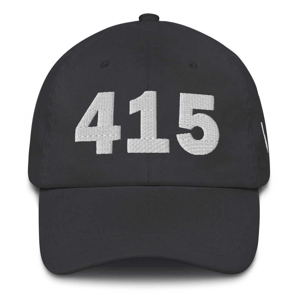 415 Area Code Dad Hat