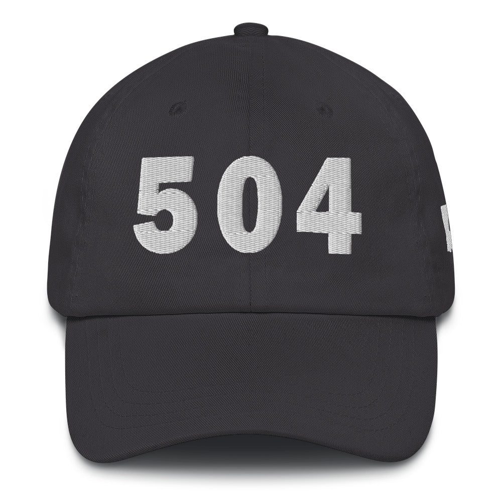 504 Area Code Dad Hat