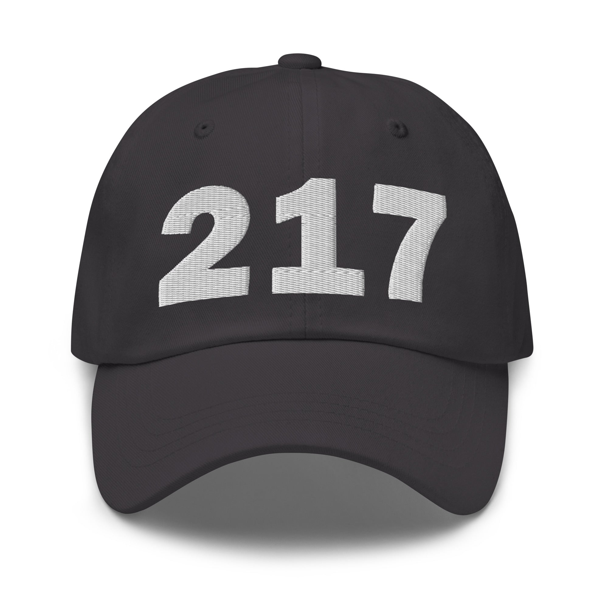 217 Area Code Dad Hat