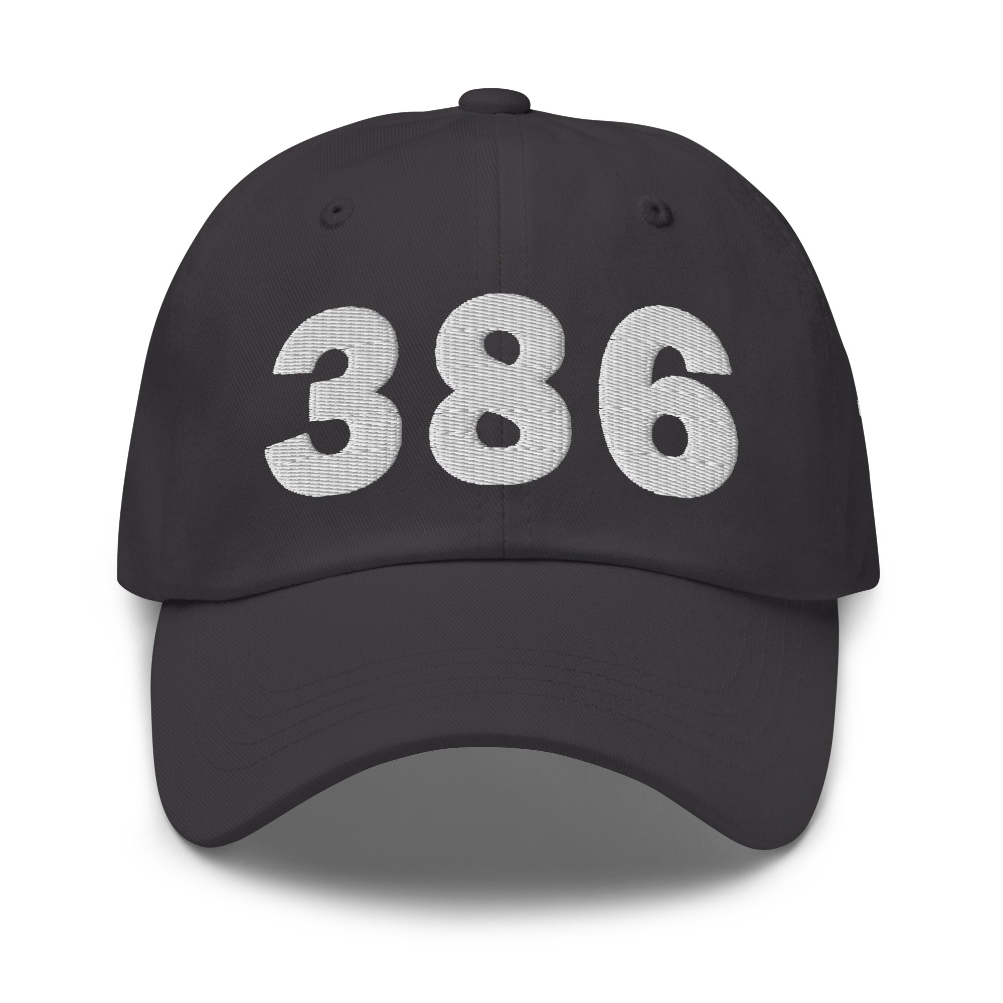 386 Area Code Dad Hat