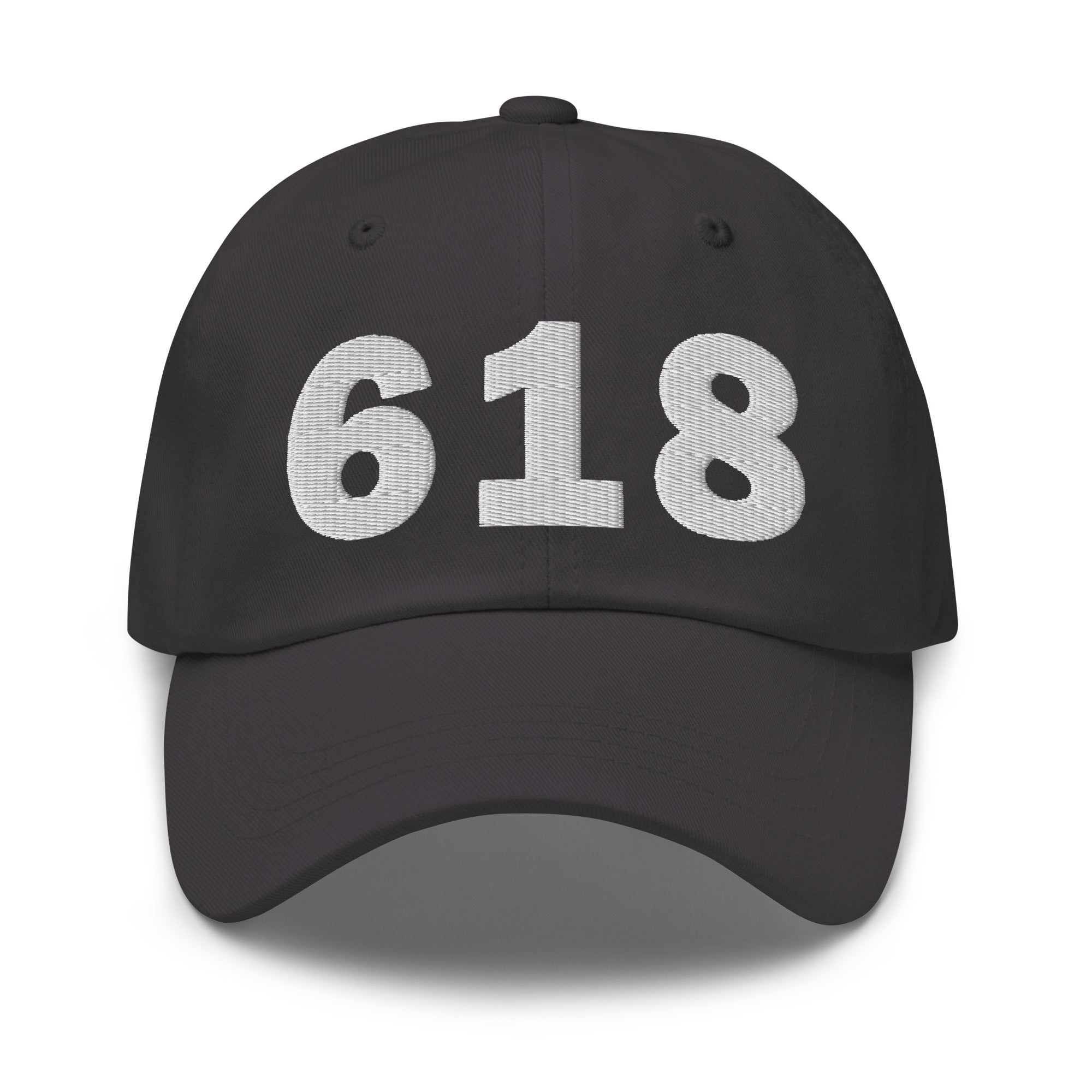 618 Area Code Dad Hat