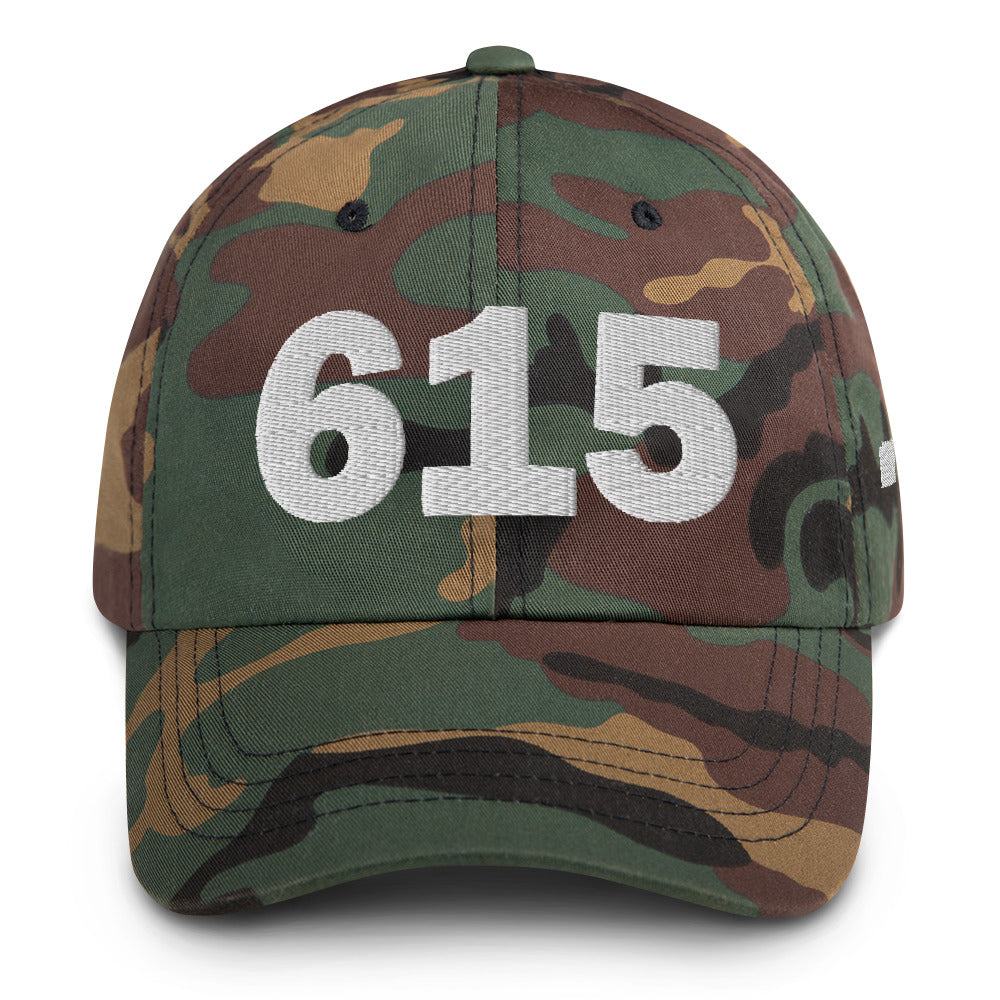 615 Area Code Dad Hat