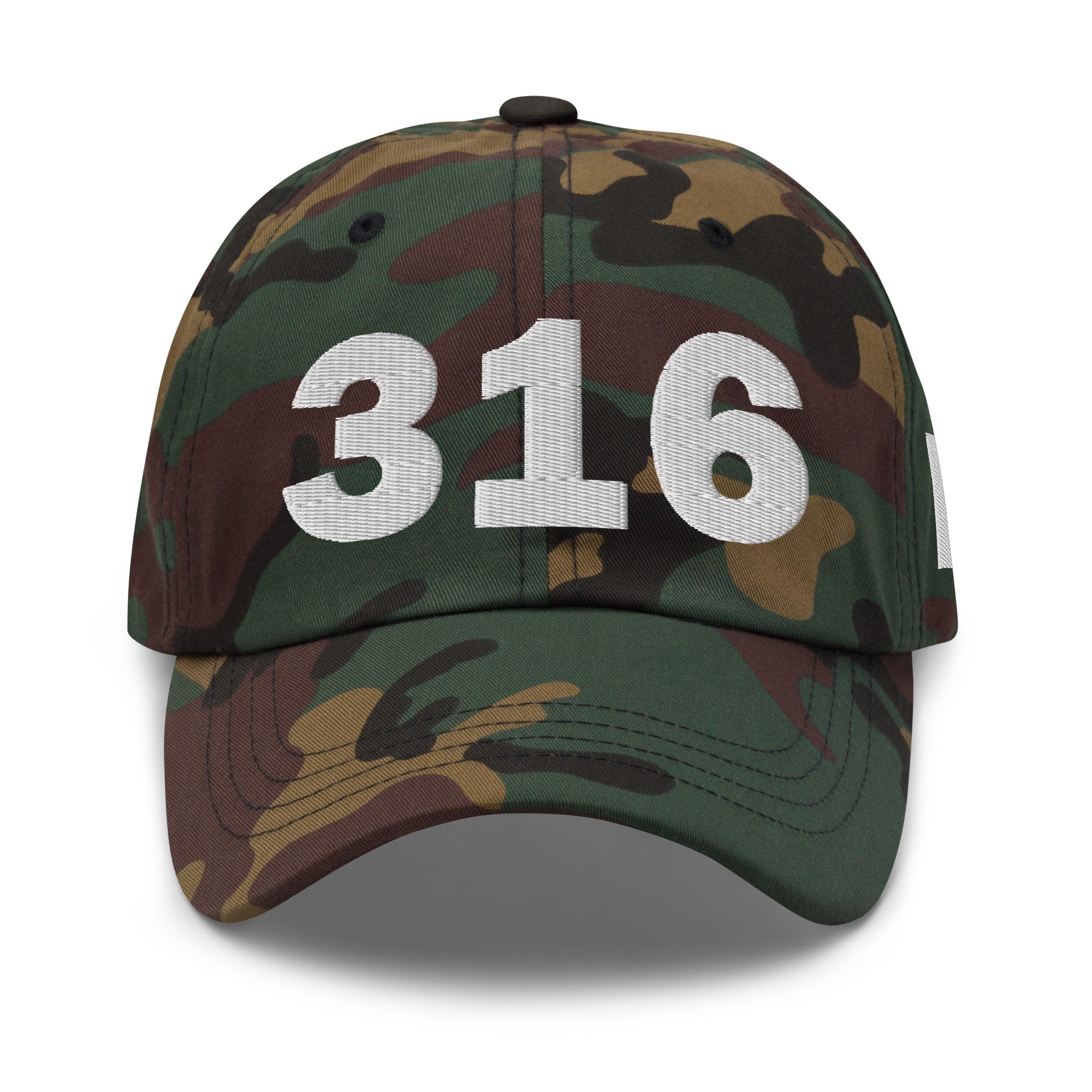 316 Area Code Dad Hat