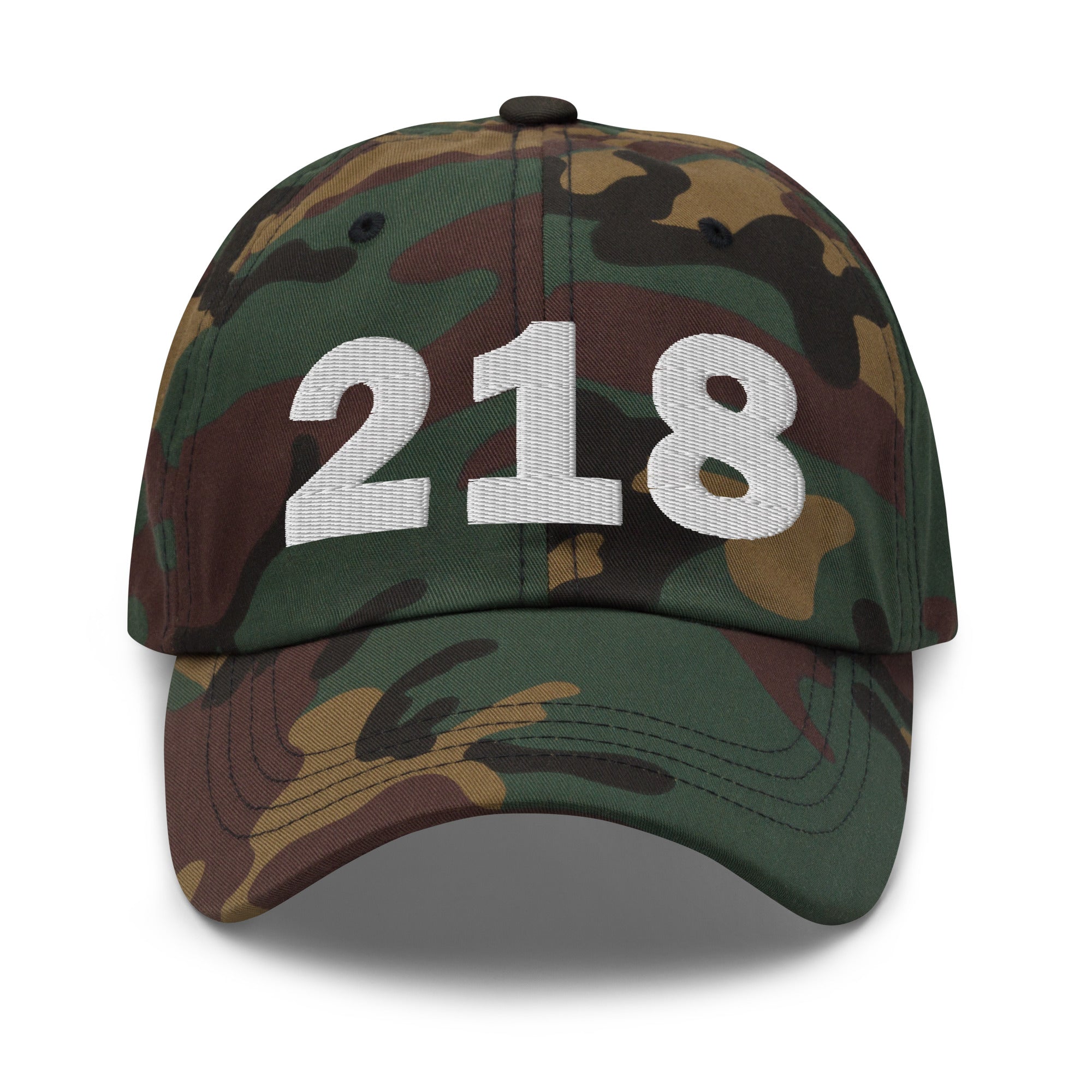 218 Area Code Dad Hat