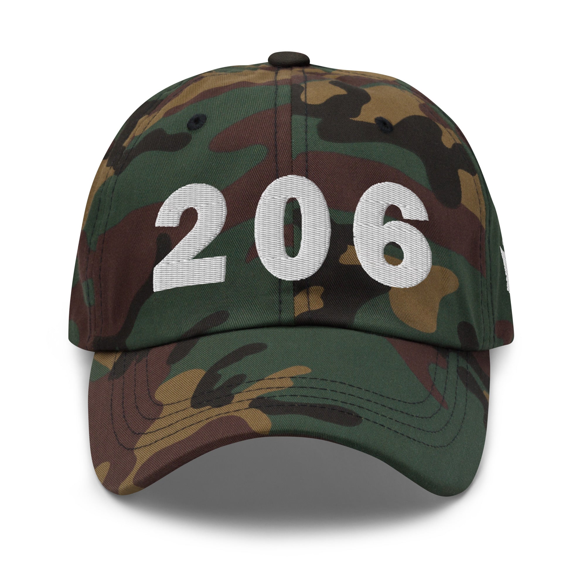 206 Area Code Dad Hat