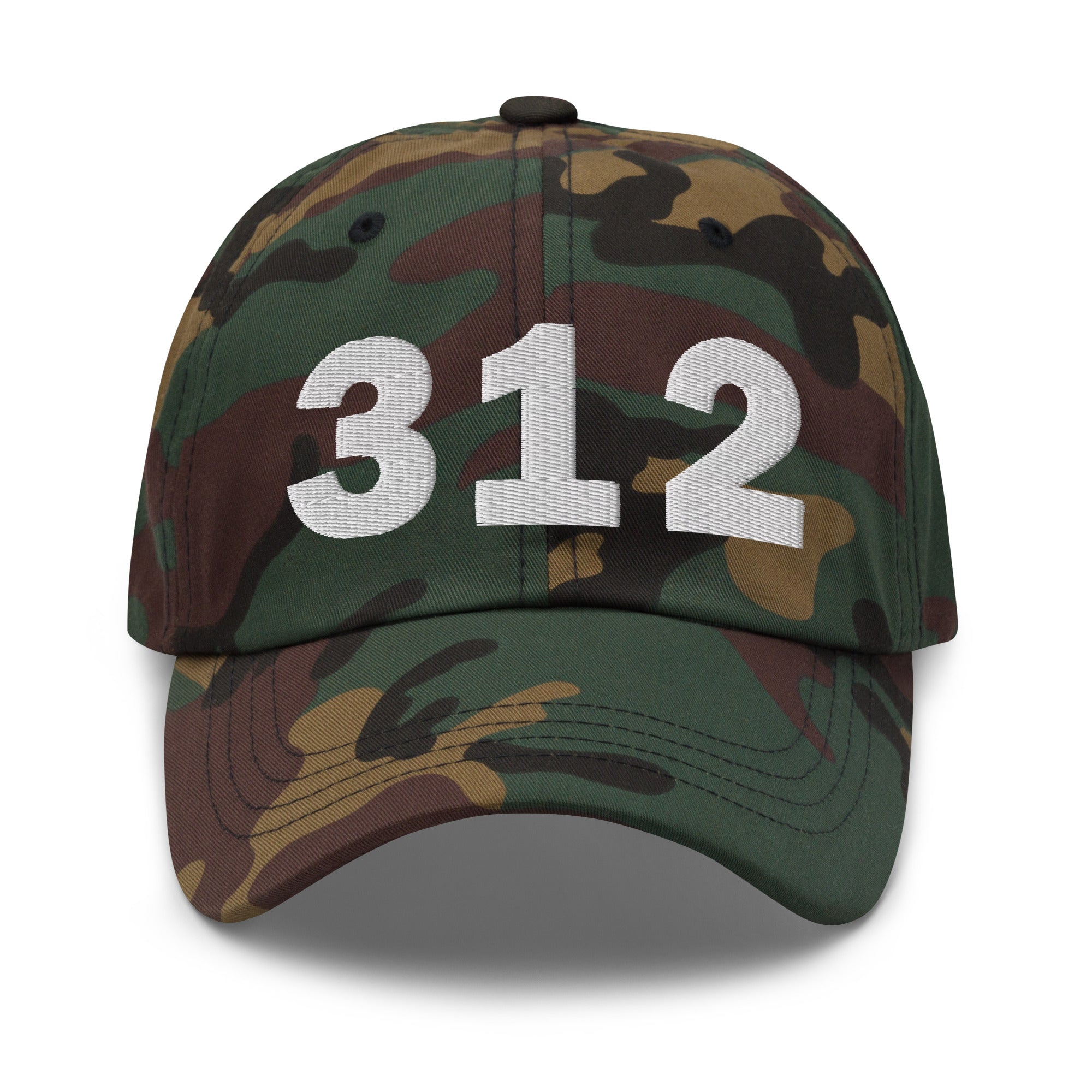 312 Area Code Dad Hat