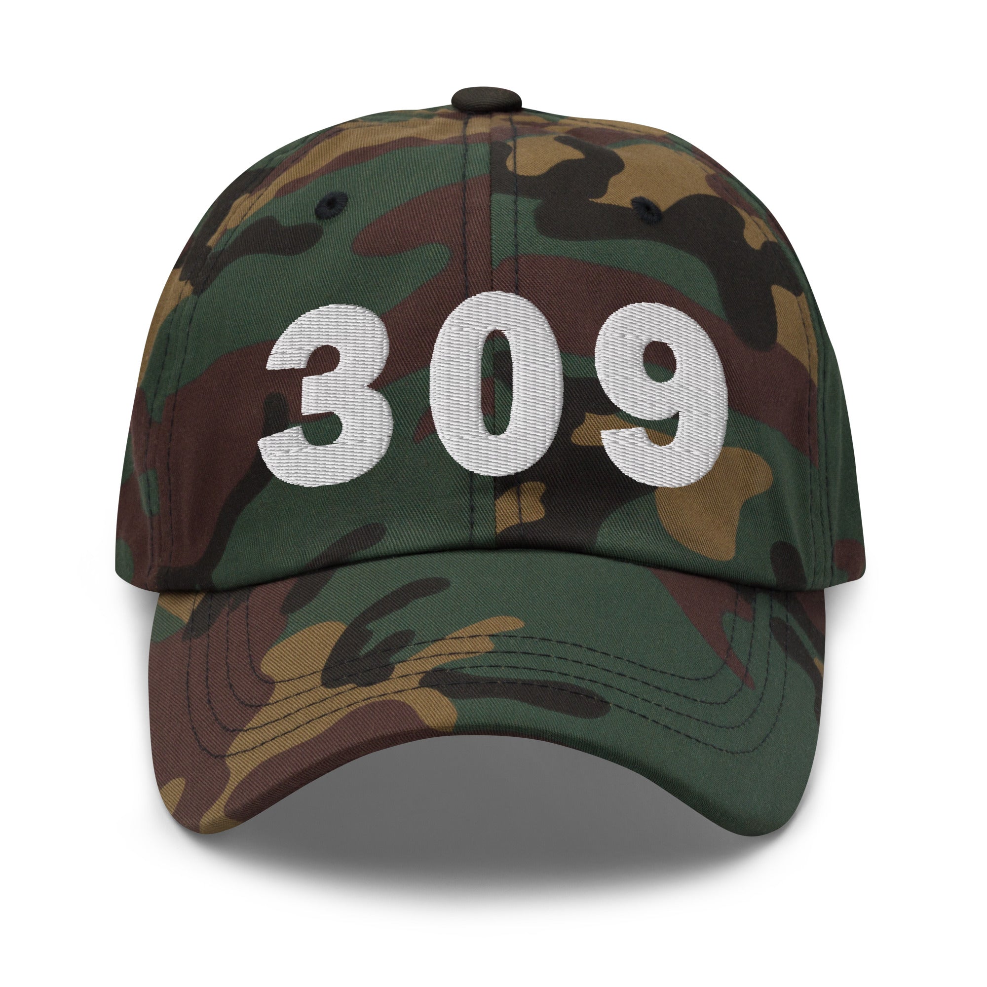 309 Area Code Dad Hat
