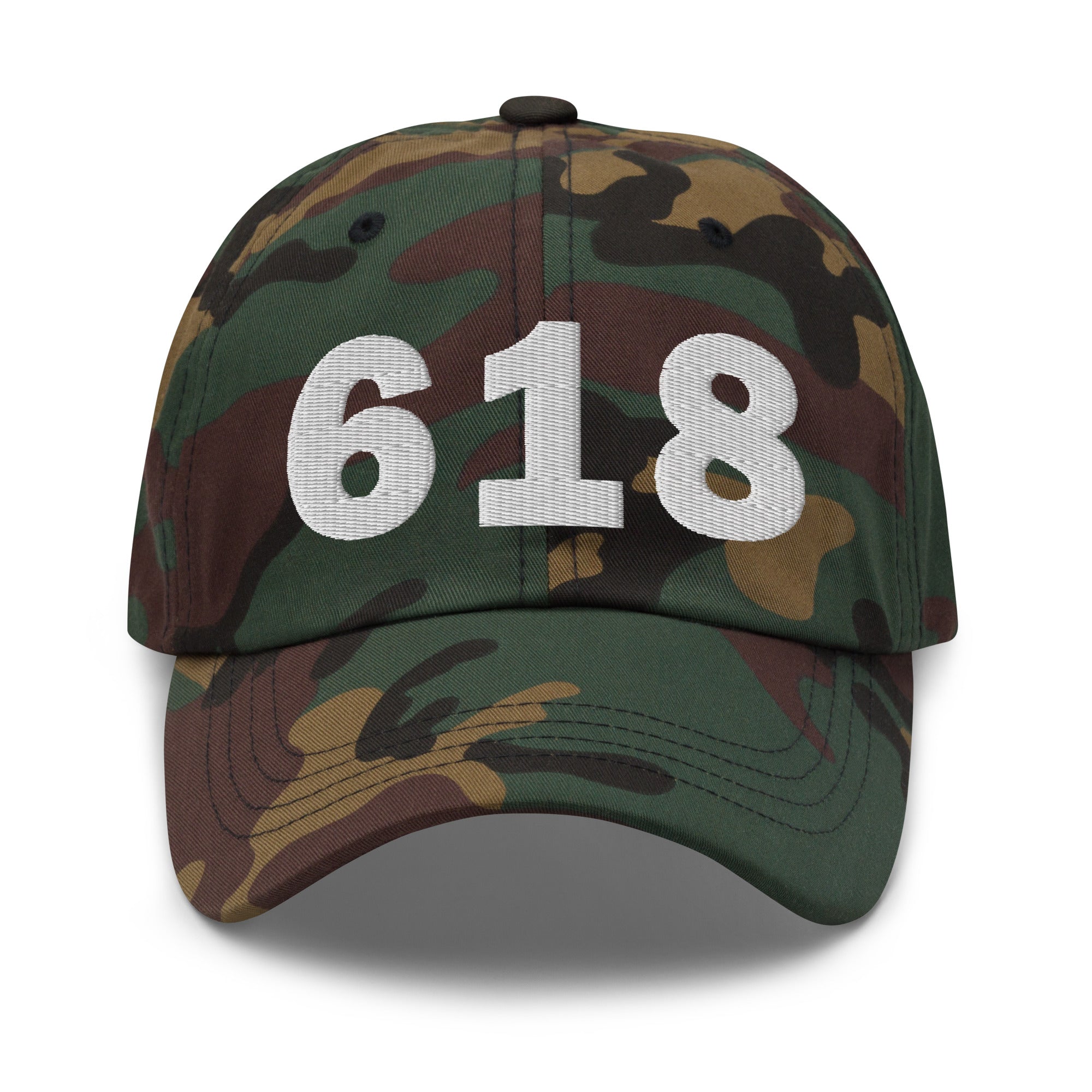 618 Area Code Dad Hat