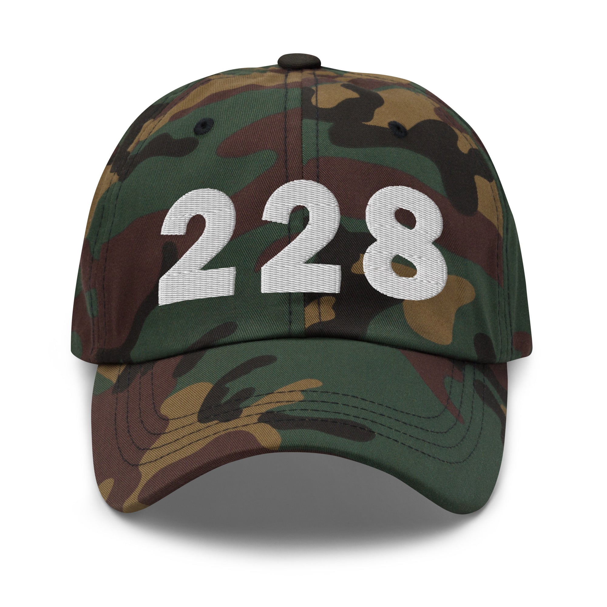 228 Area Code Dad Hat