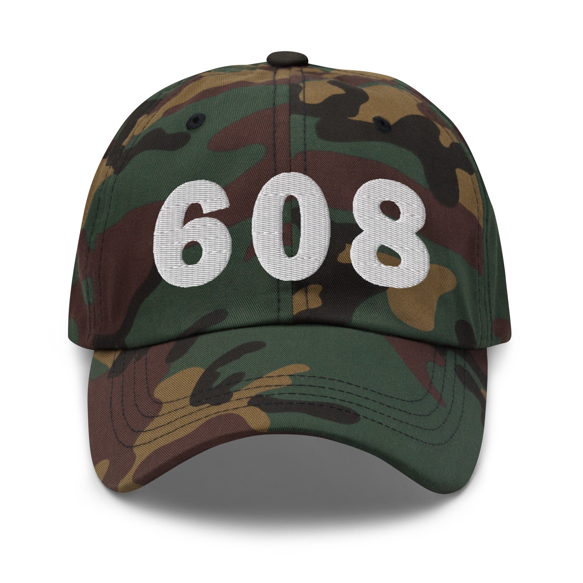 608 Area Code Dad Hat