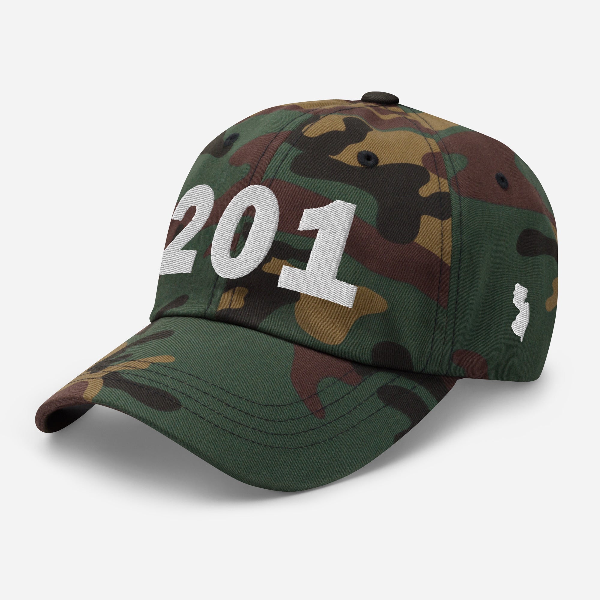 201 Area Code Dad Hat