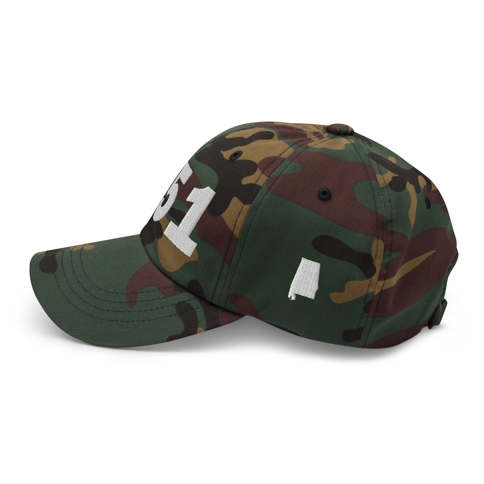 251 Area Code Dad Hat