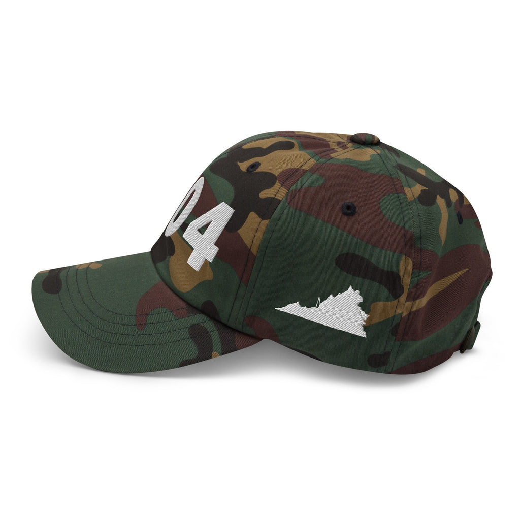 804 Area Code Dad Hat