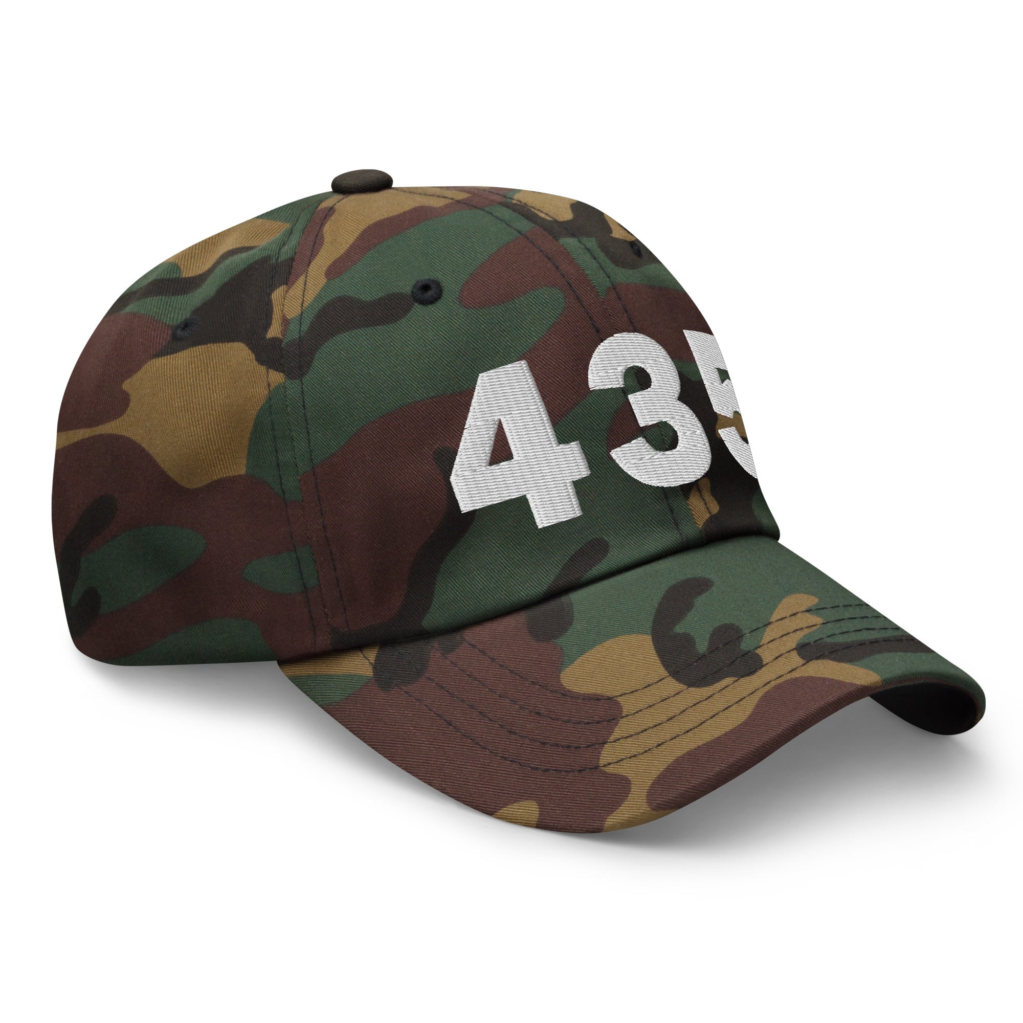 435 Area Code Dad Hat