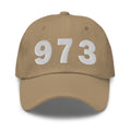 973 Area Code Dad Hat