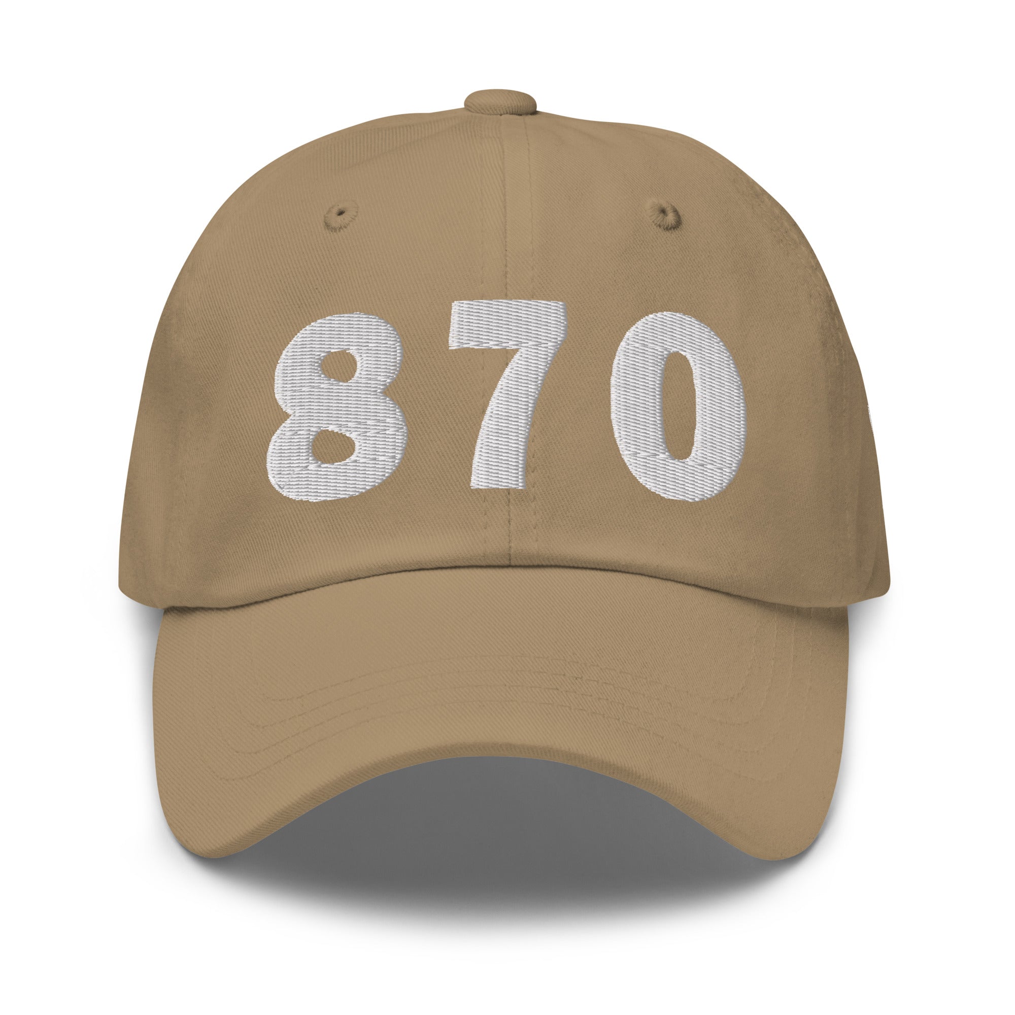 870 Area Code Dad Hat
