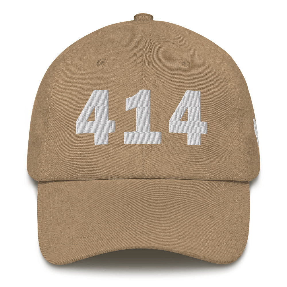 414 Area Code Dad Hat