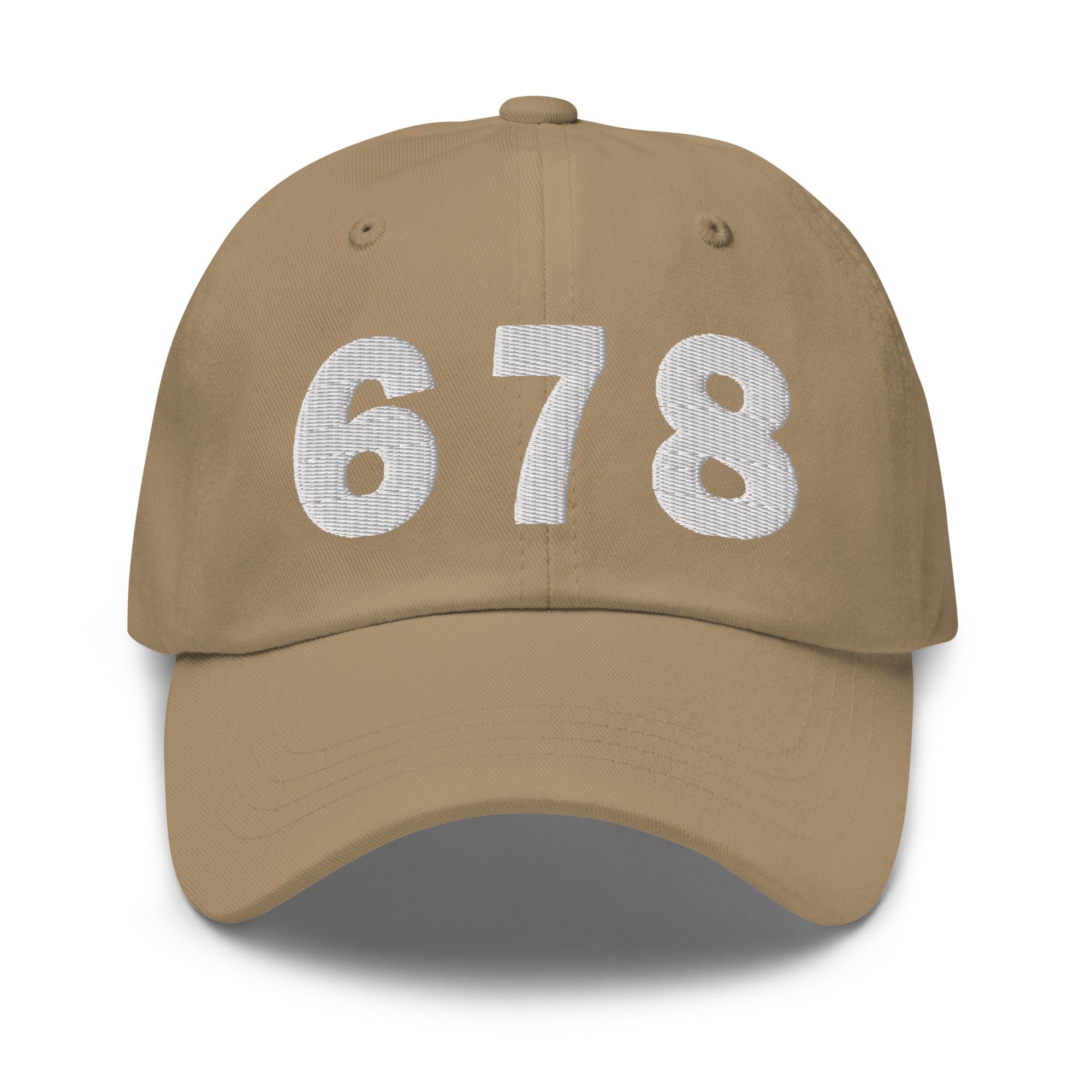 678 Area Code Dad Hat