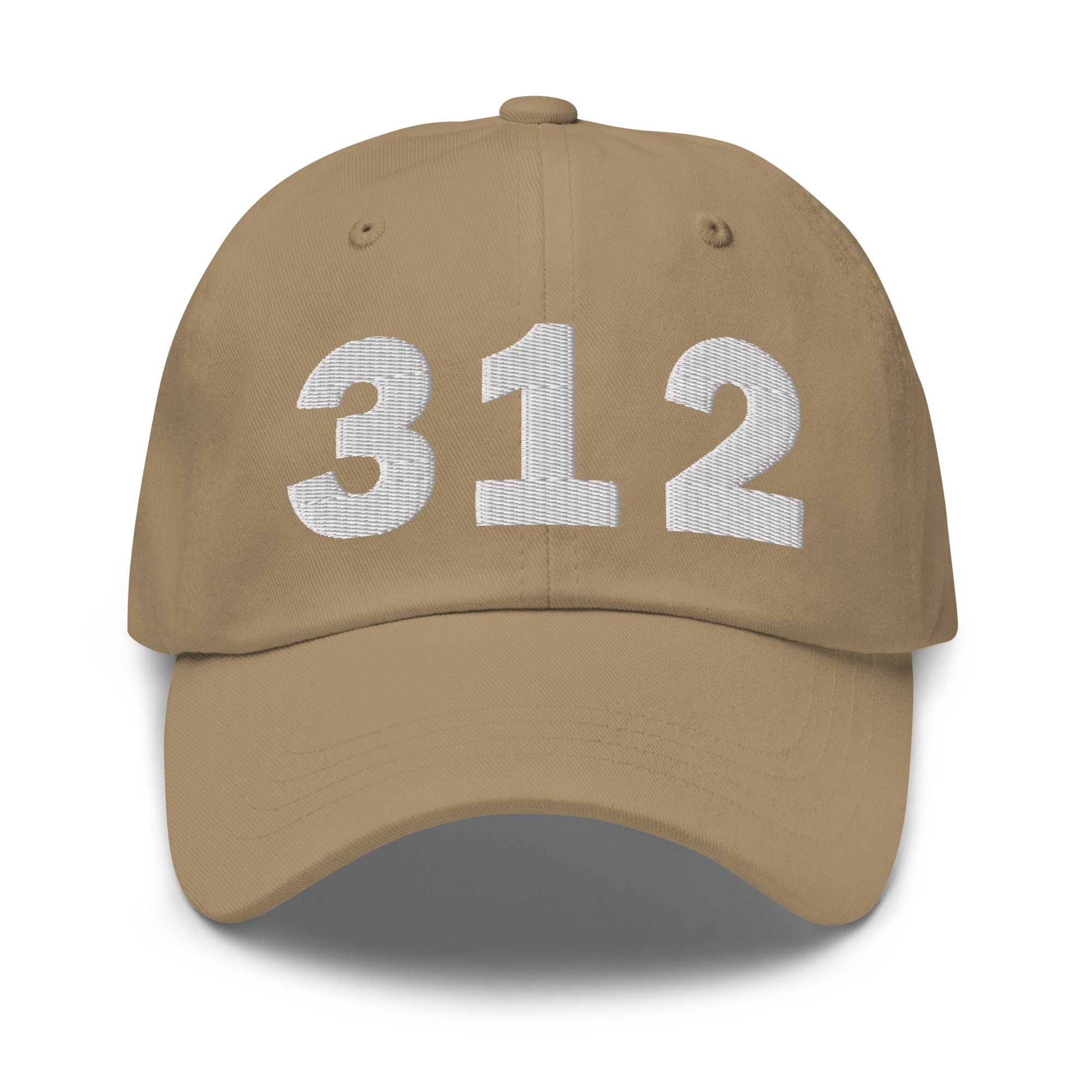 312 Area Code Dad Hat