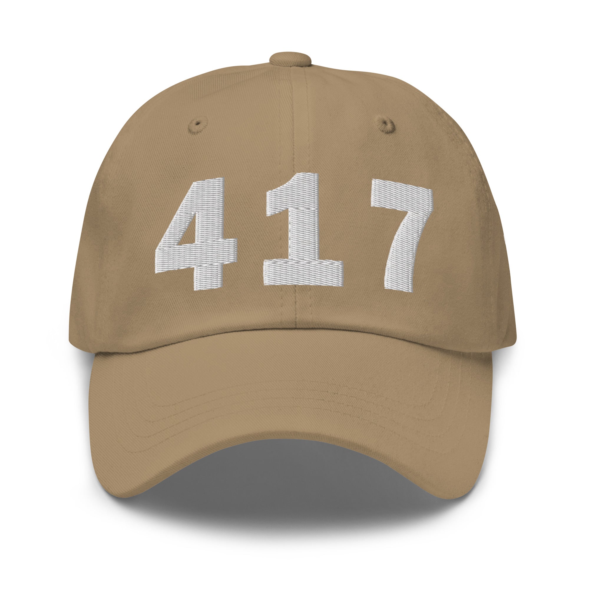 417 Area Code Dad Hat