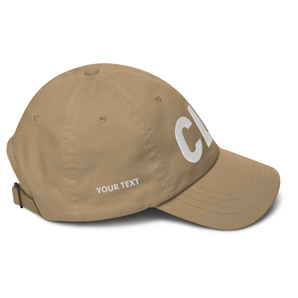 CLT Charlotte Airport Code Dad Hat