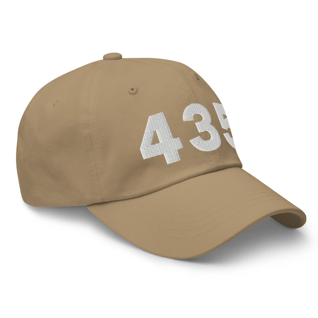 435 Area Code Dad Hat