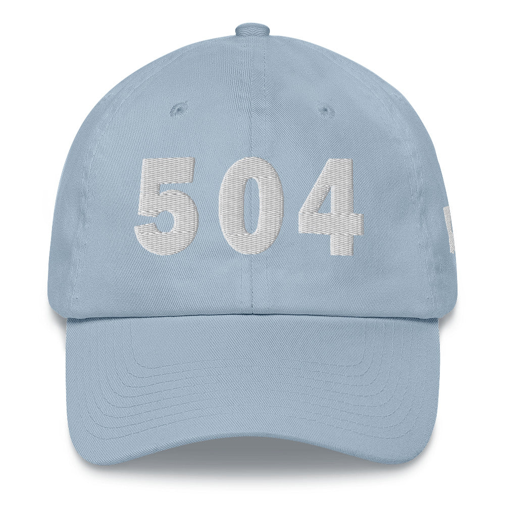 504 Area Code Dad Hat
