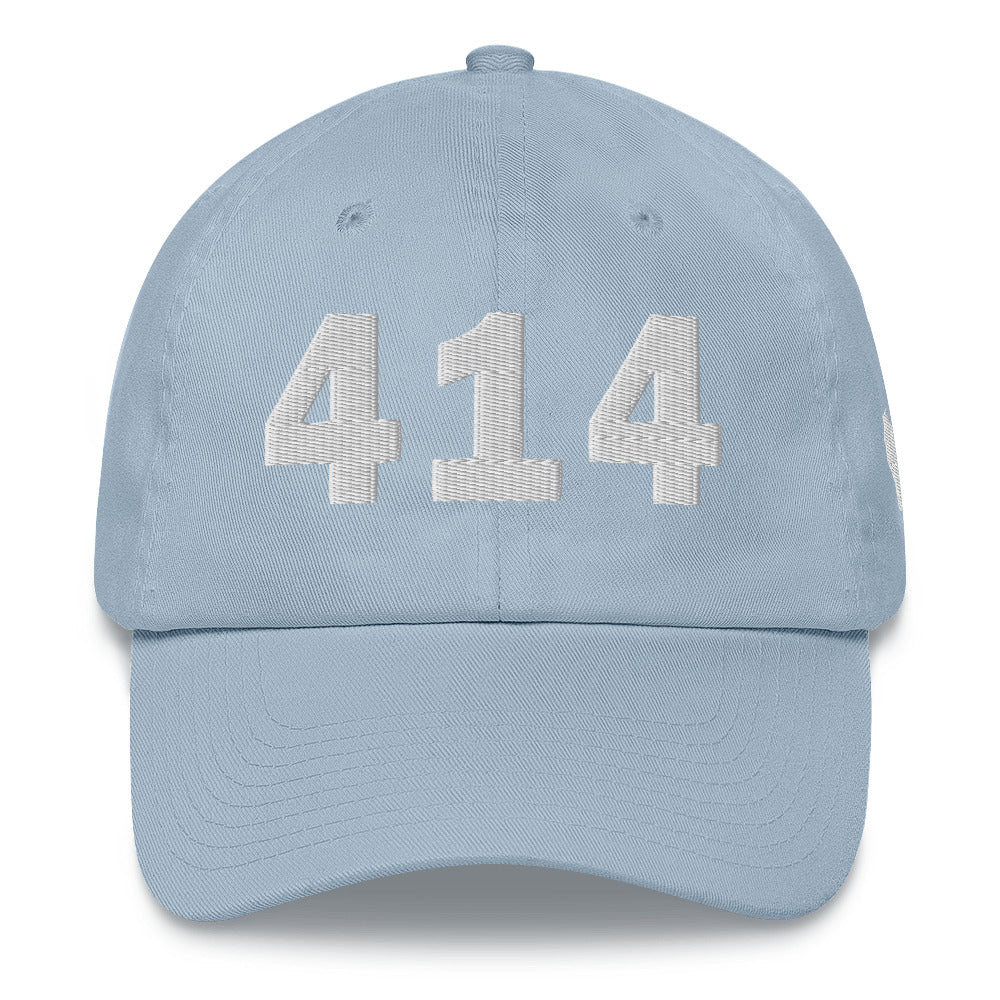 414 Area Code Dad Hat