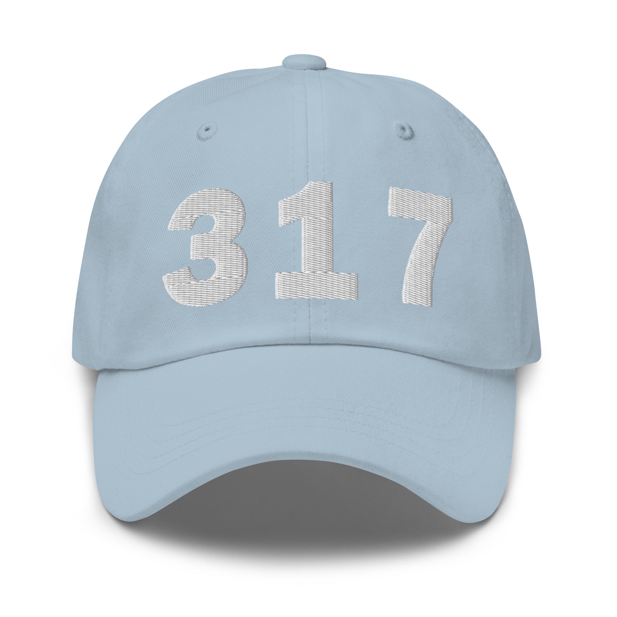 317 Area Code Dad Hat