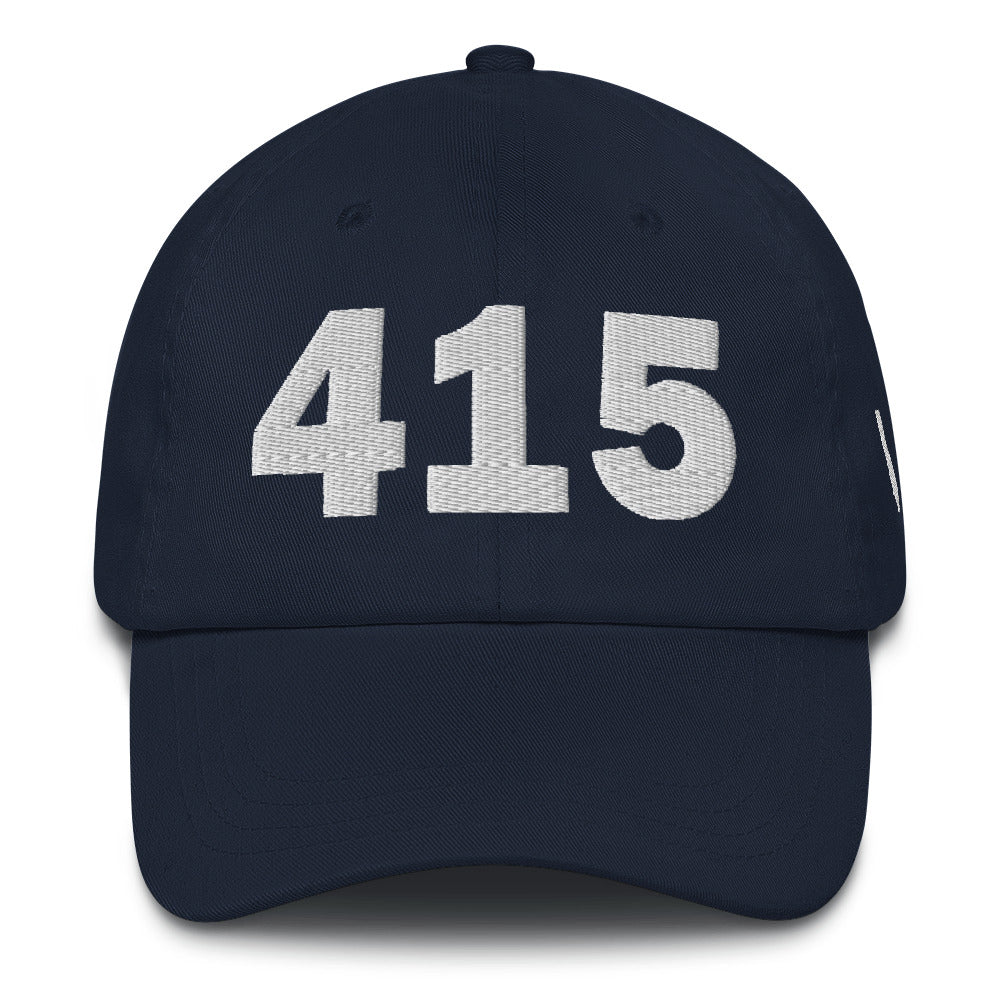 415 Area Code Dad Hat