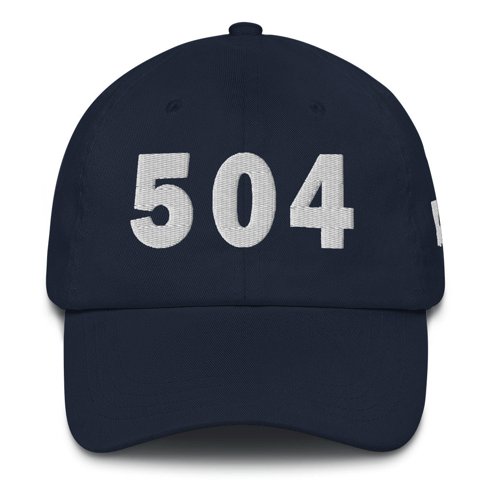 504 Area Code Dad Hat