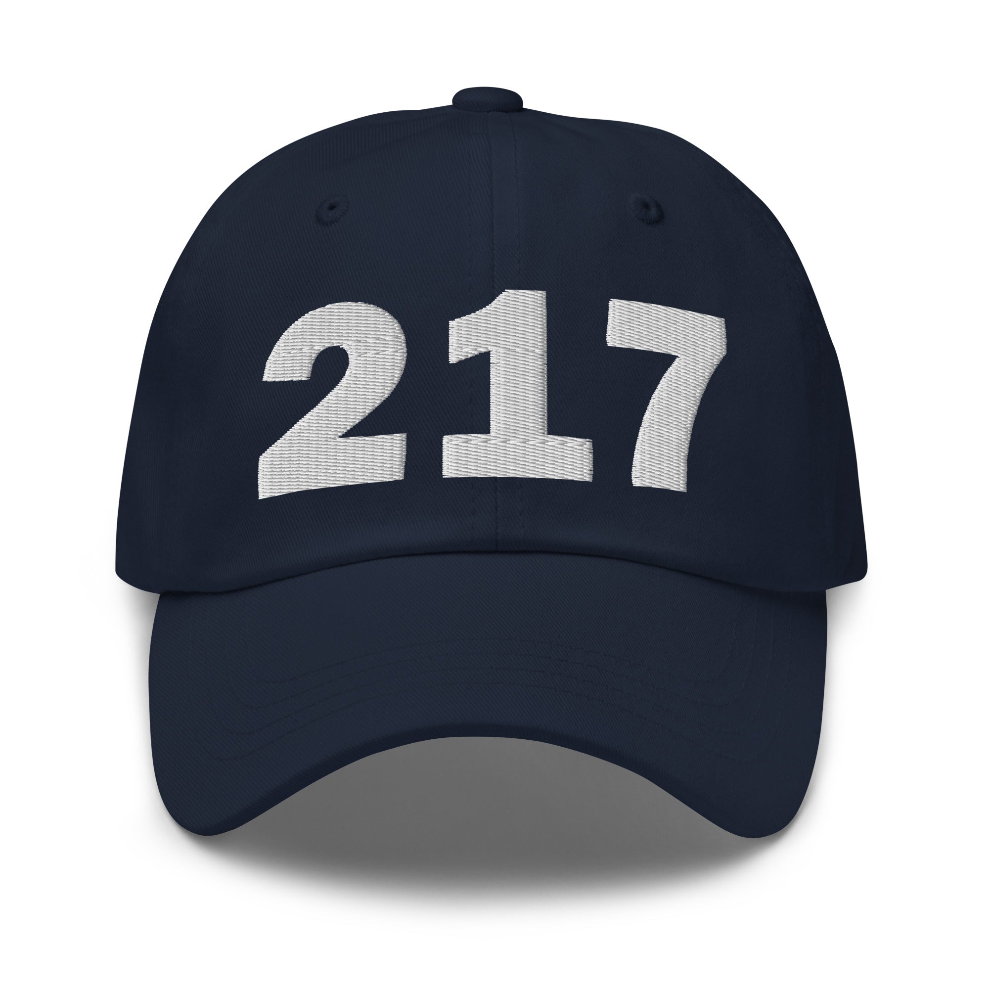 217 Area Code Dad Hat