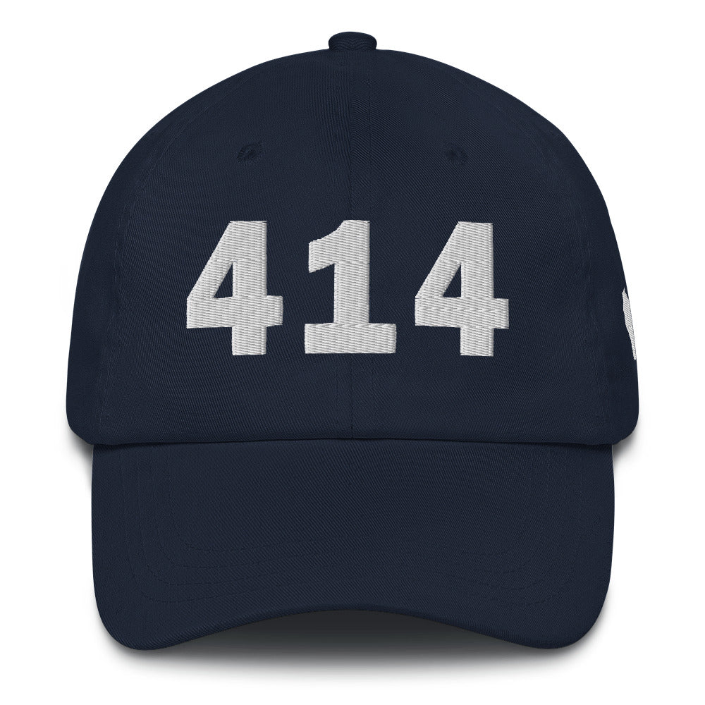414 Area Code Dad Hat