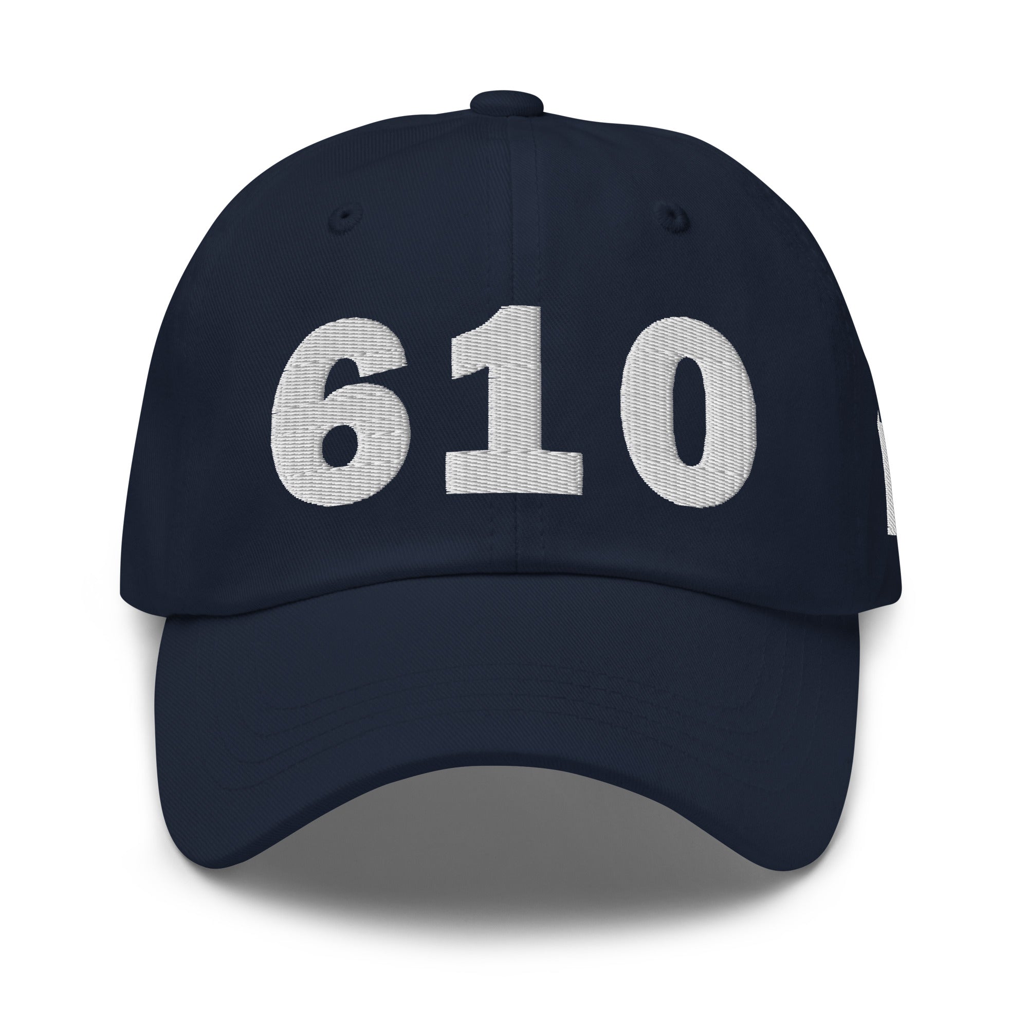 610 Area Code Dad Hat