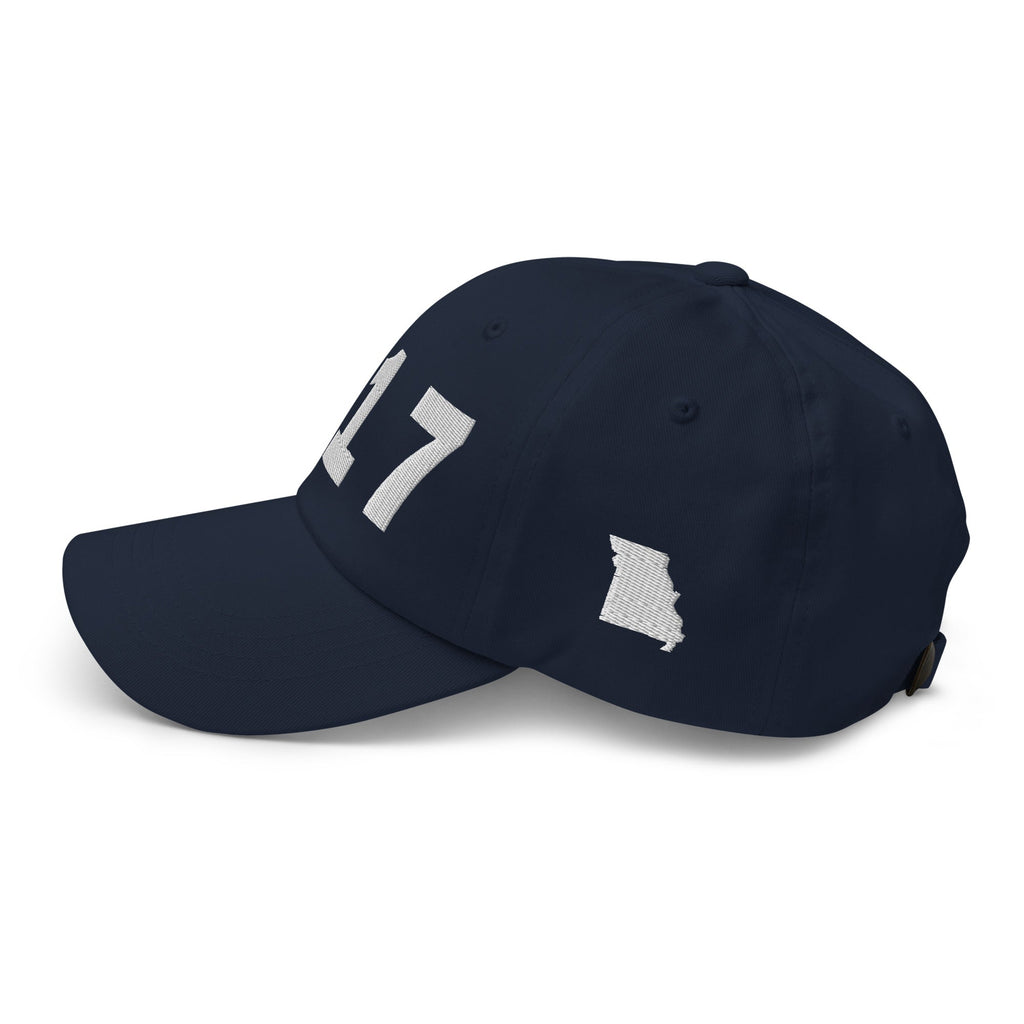 417 Area Code Dad Hat