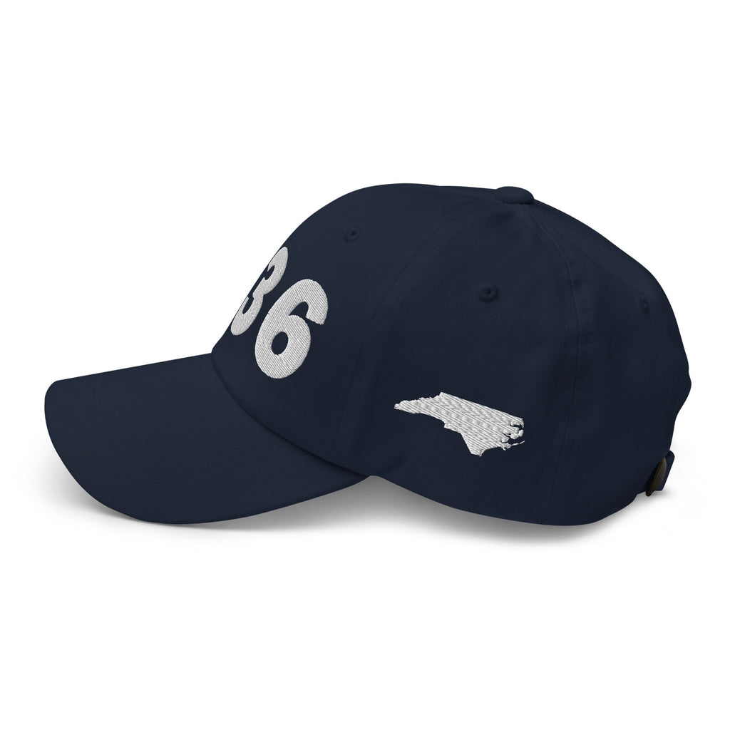 336 Area Code Dad Hat