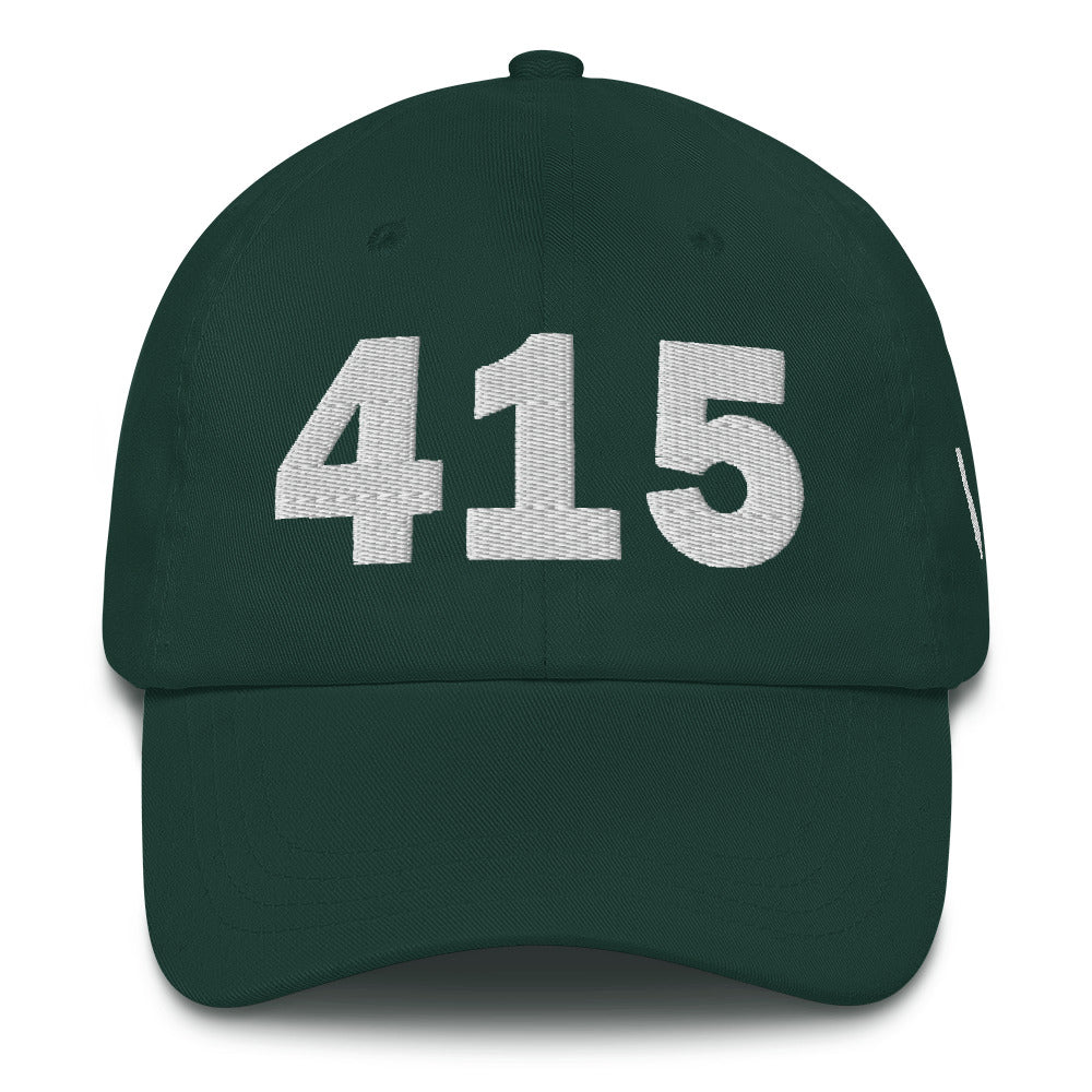 415 Area Code Dad Hat