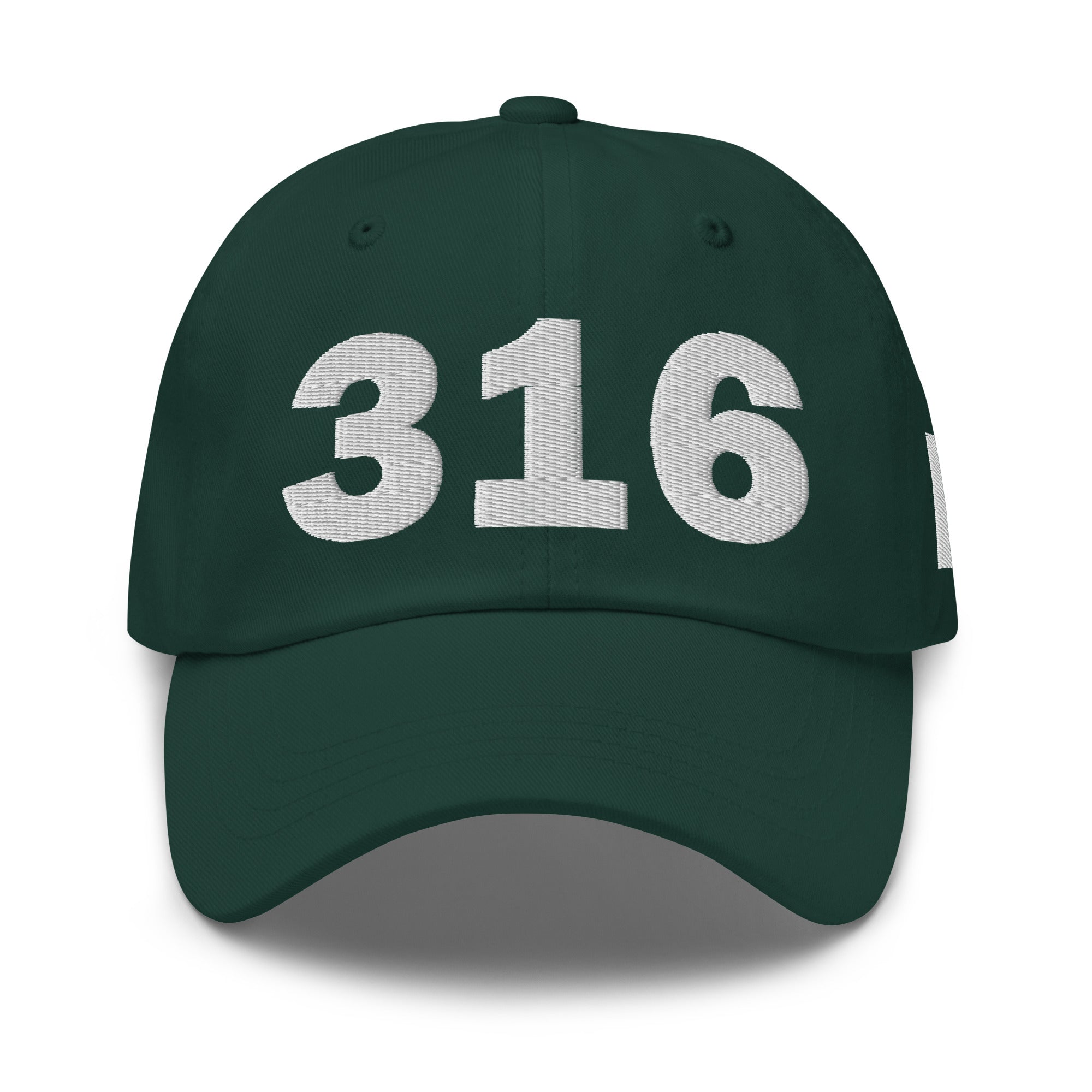 316 Area Code Dad Hat