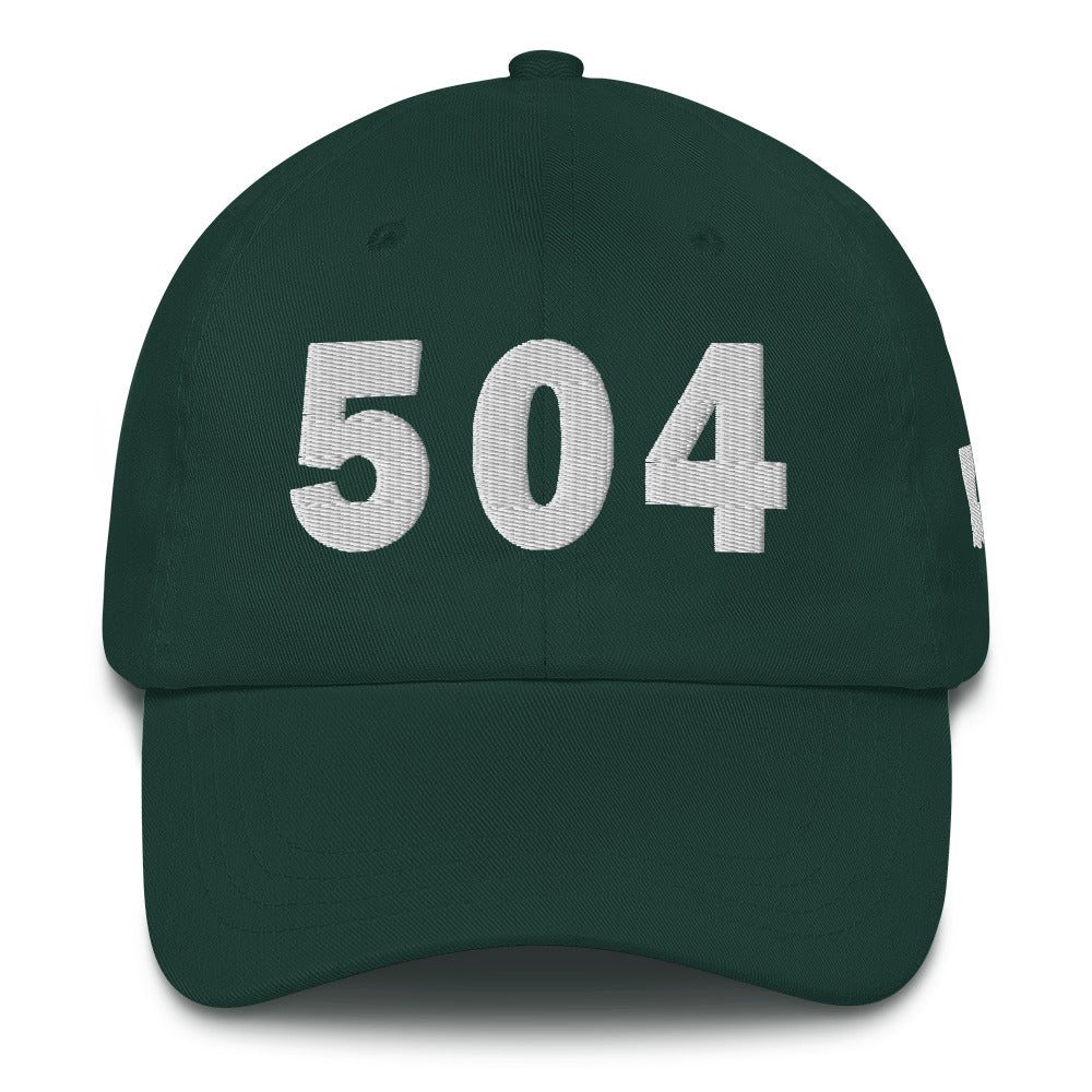 504 Area Code Dad Hat