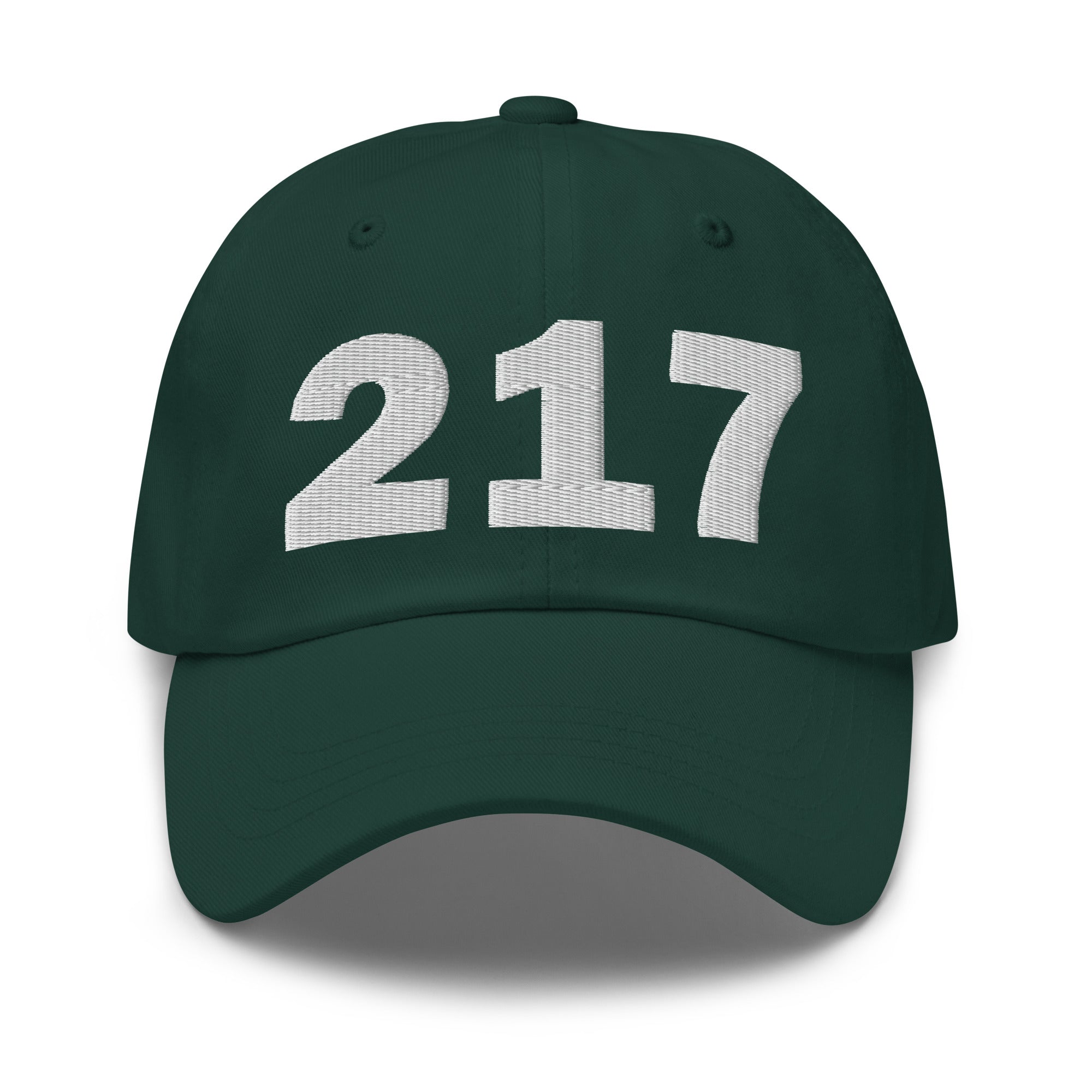 217 Area Code Dad Hat