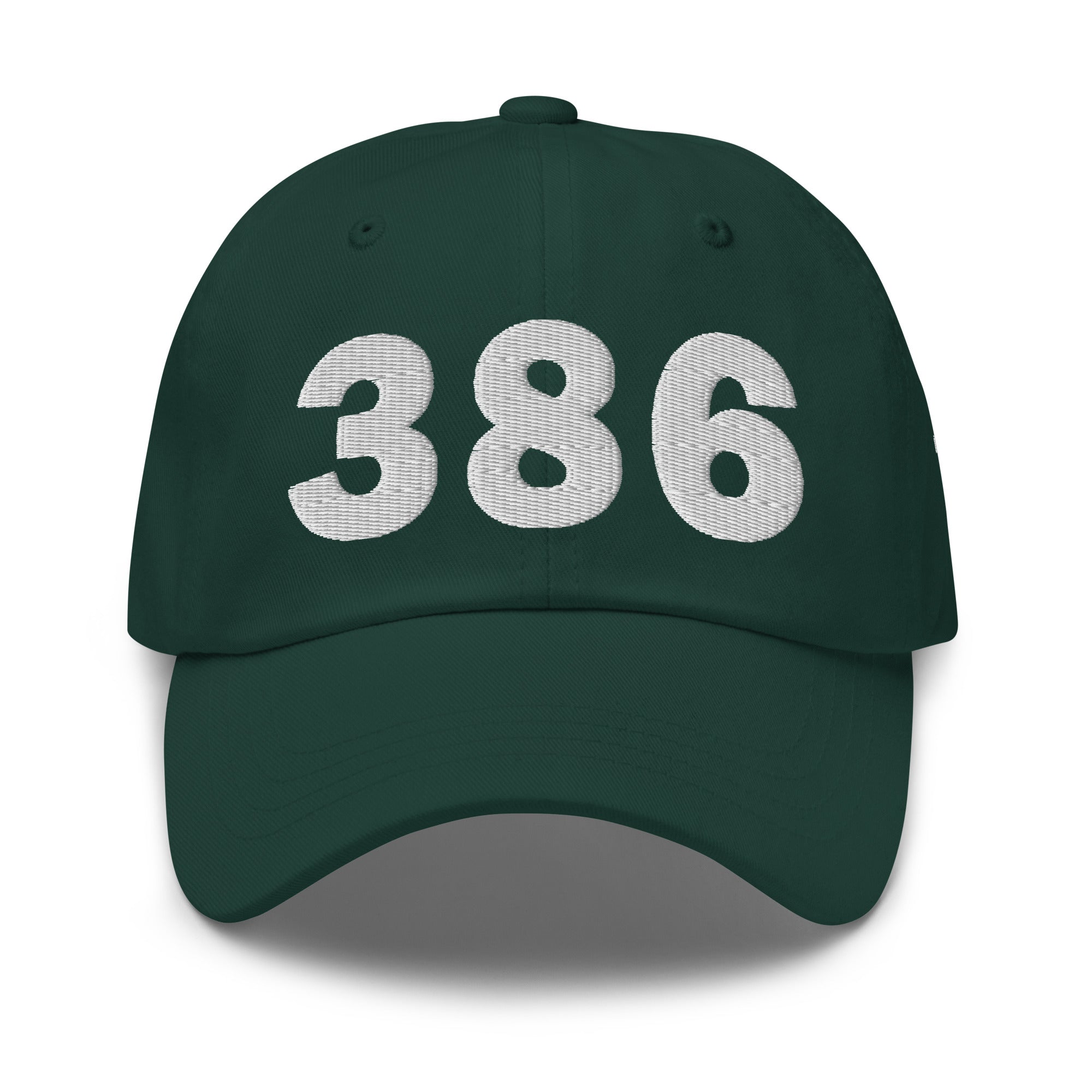 386 Area Code Dad Hat