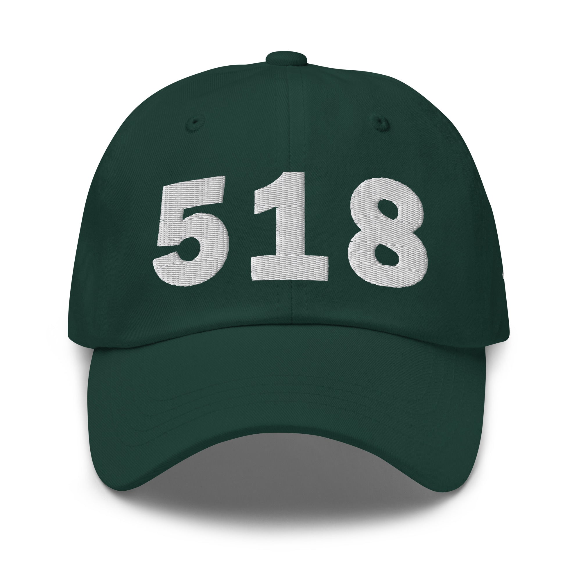 518 Area Code Dad Hat