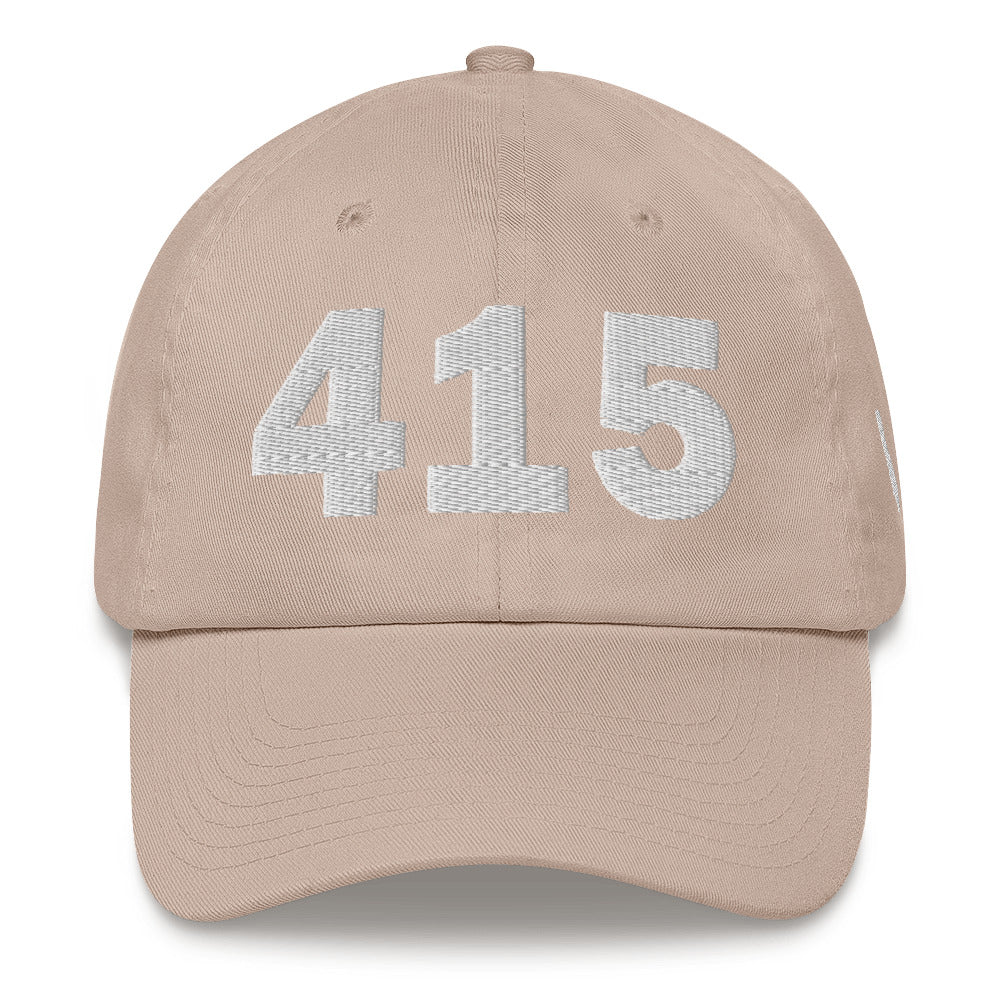 415 Area Code Dad Hat