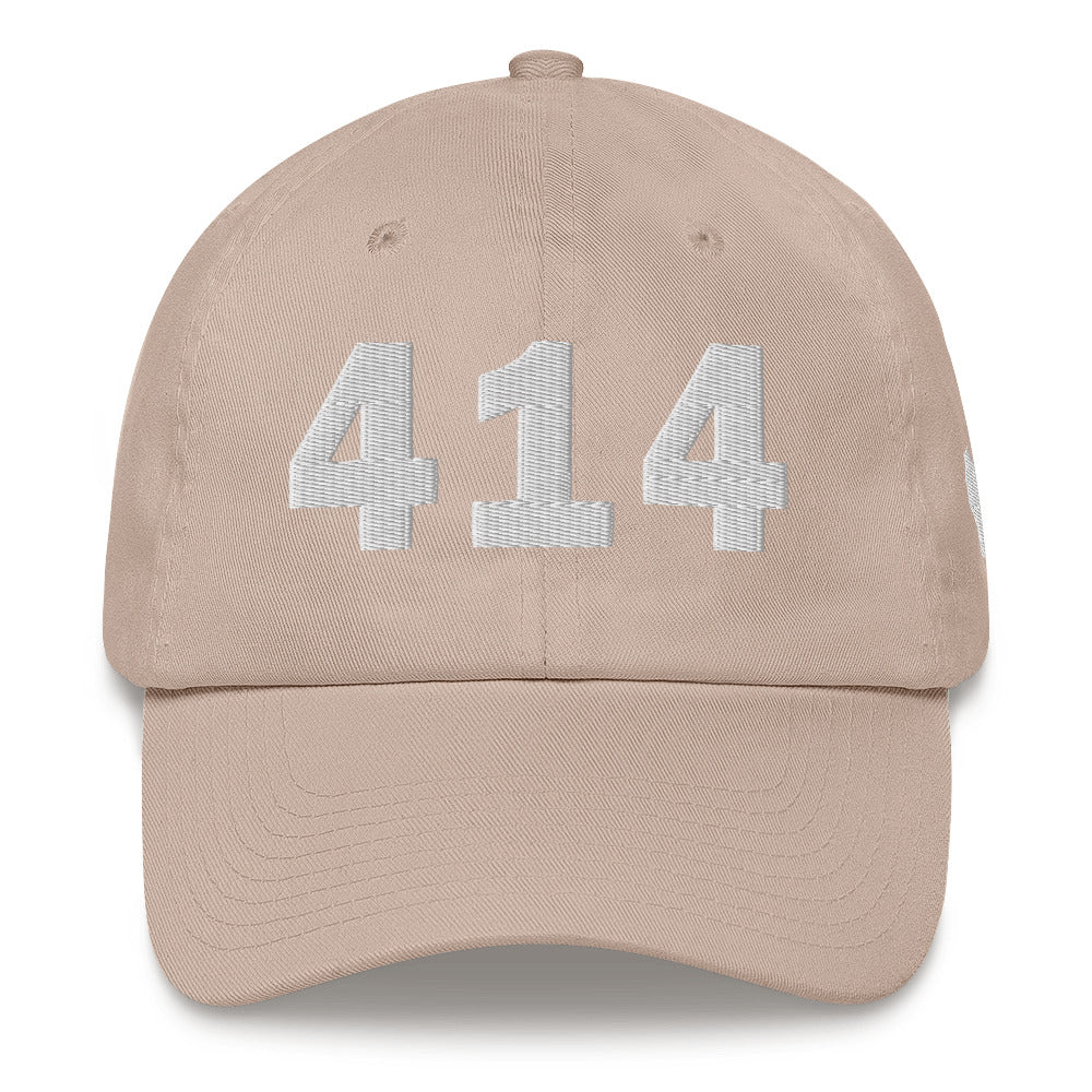 414 Area Code Dad Hat