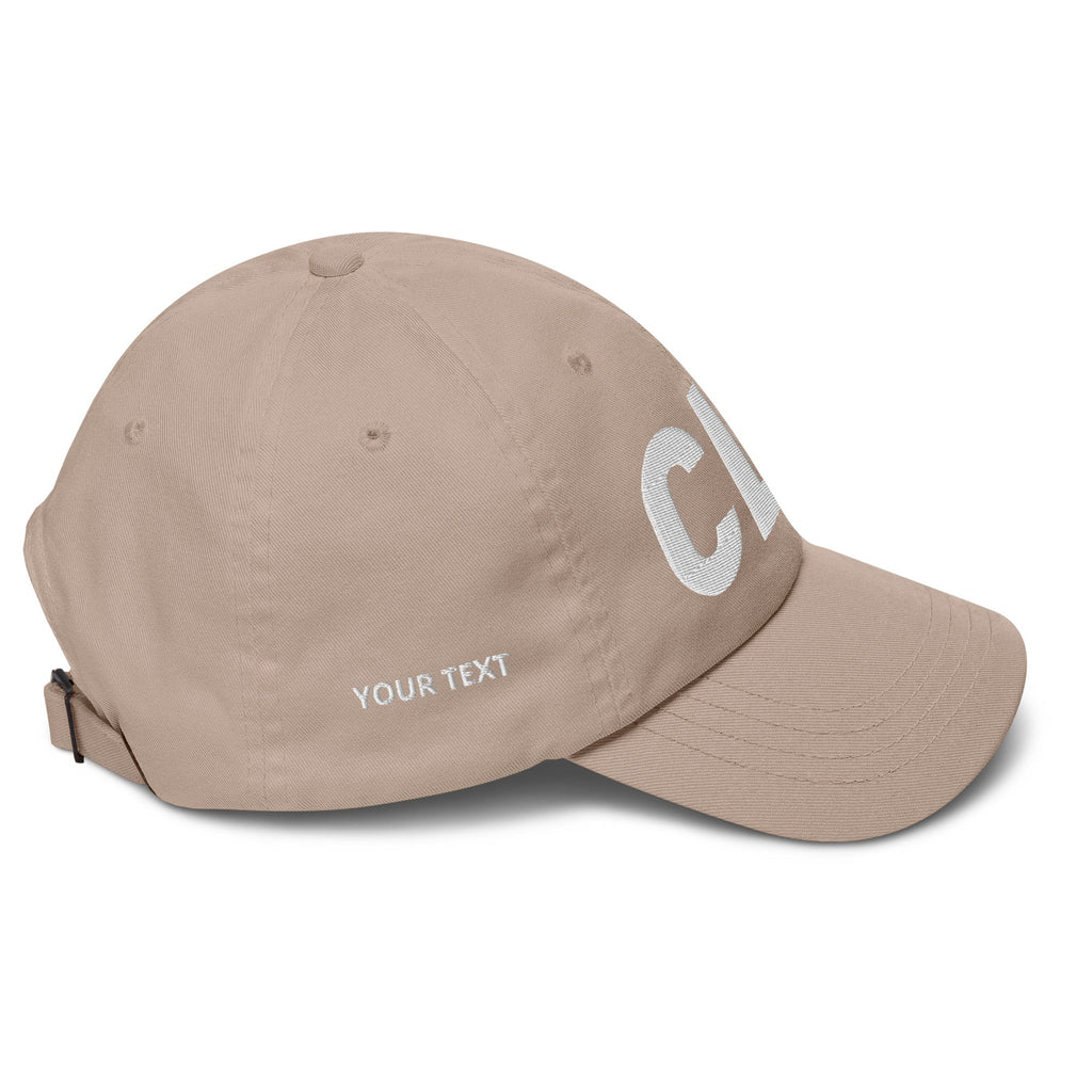 CLT Charlotte Airport Code Dad Hat
