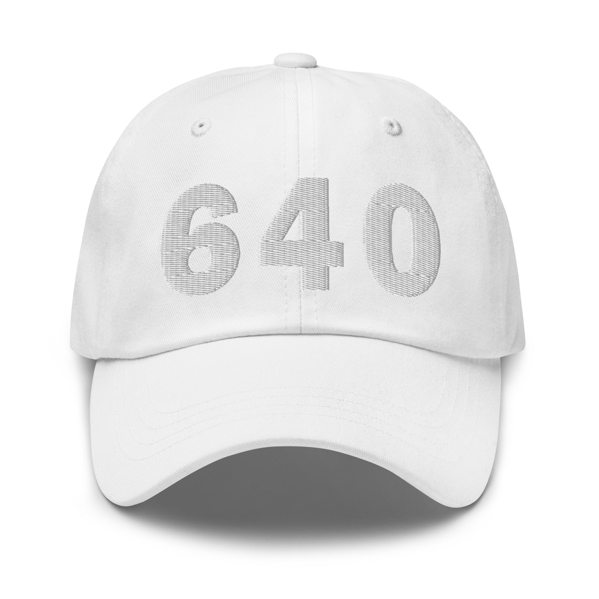 640 Area Code Dad Hat