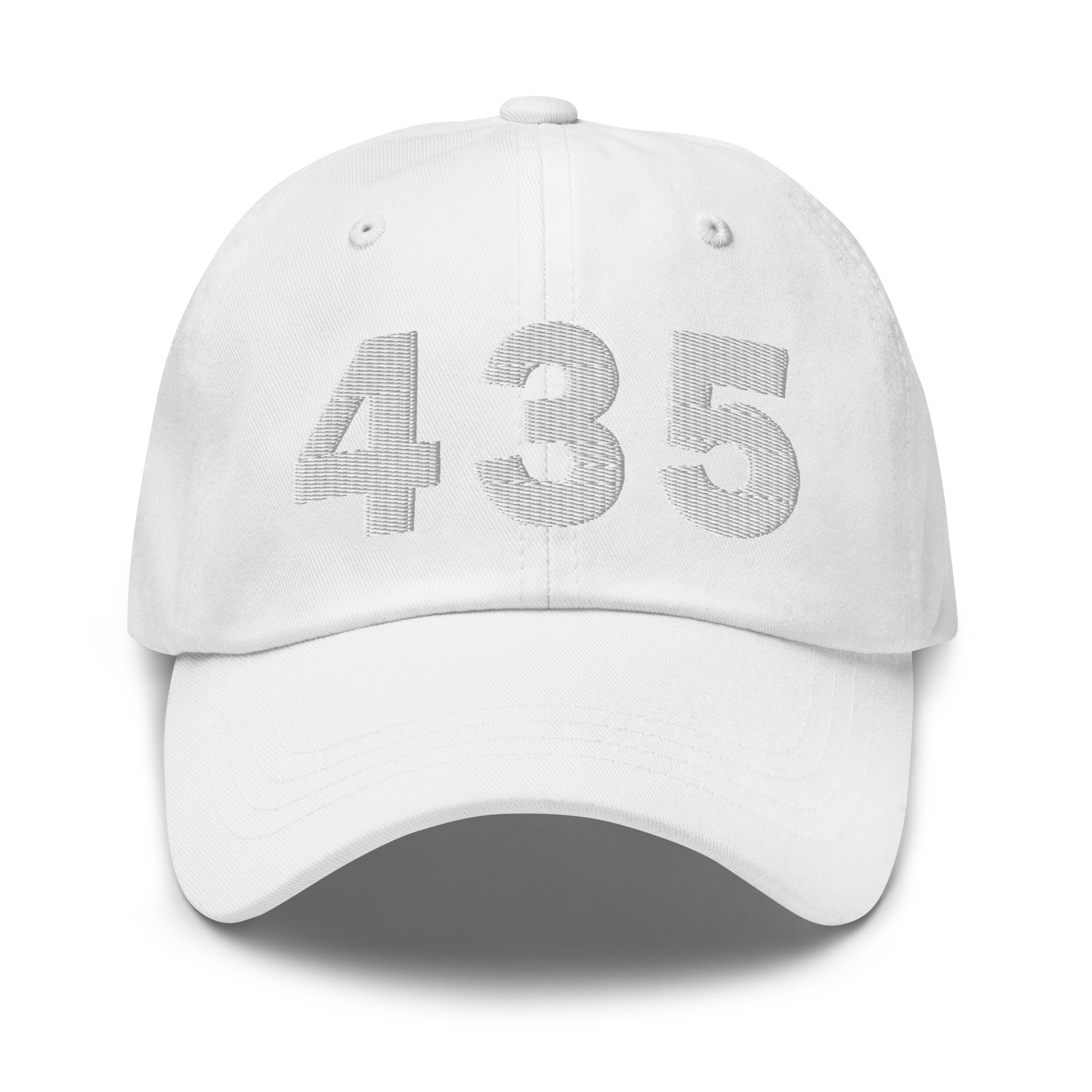 435 Area Code Dad Hat