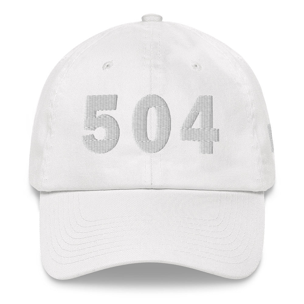 504 Area Code Dad Hat