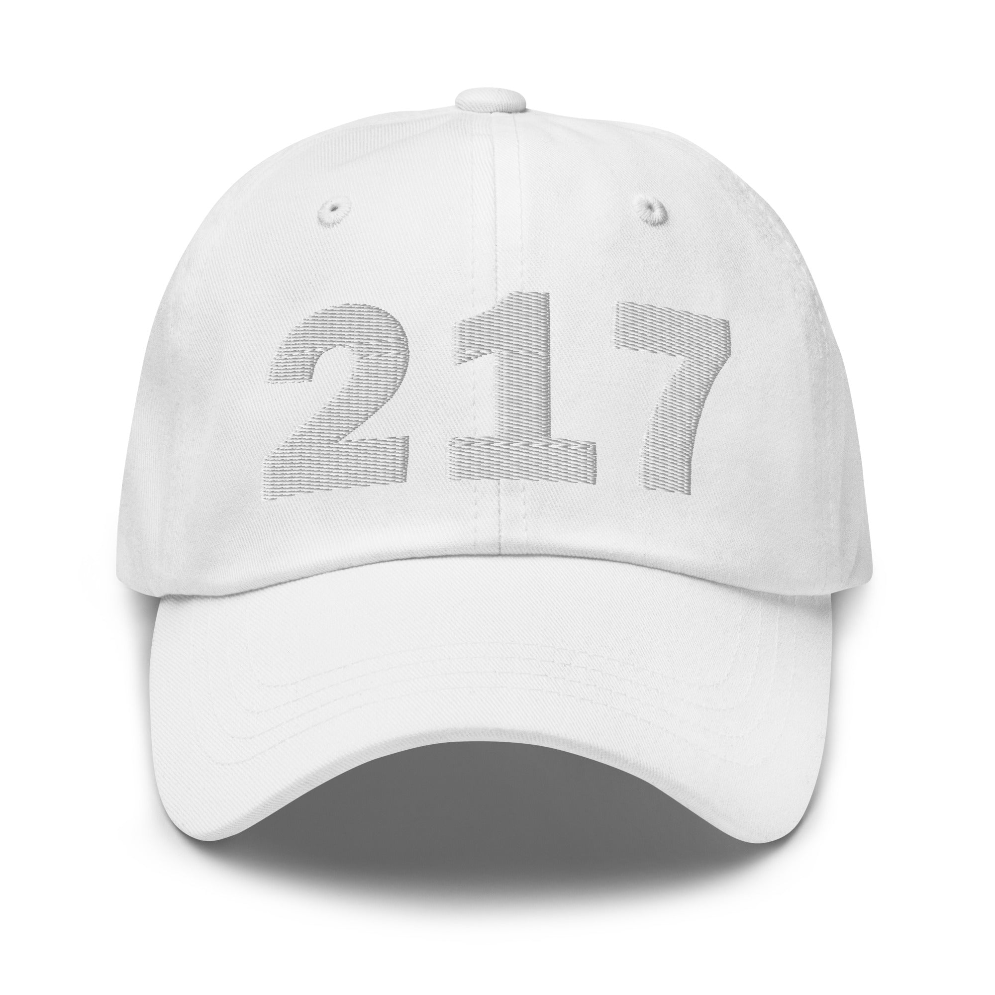 217 Area Code Dad Hat